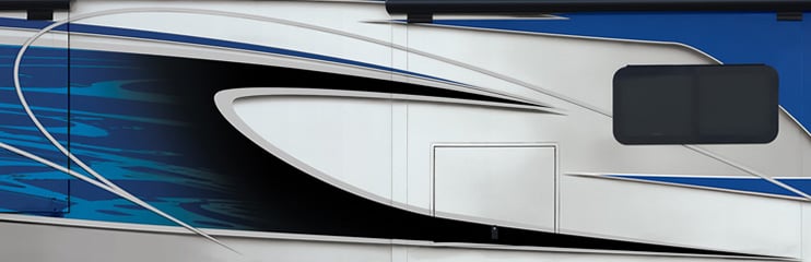 Dynaquest XL Admiral Blue Exterior Paint Option