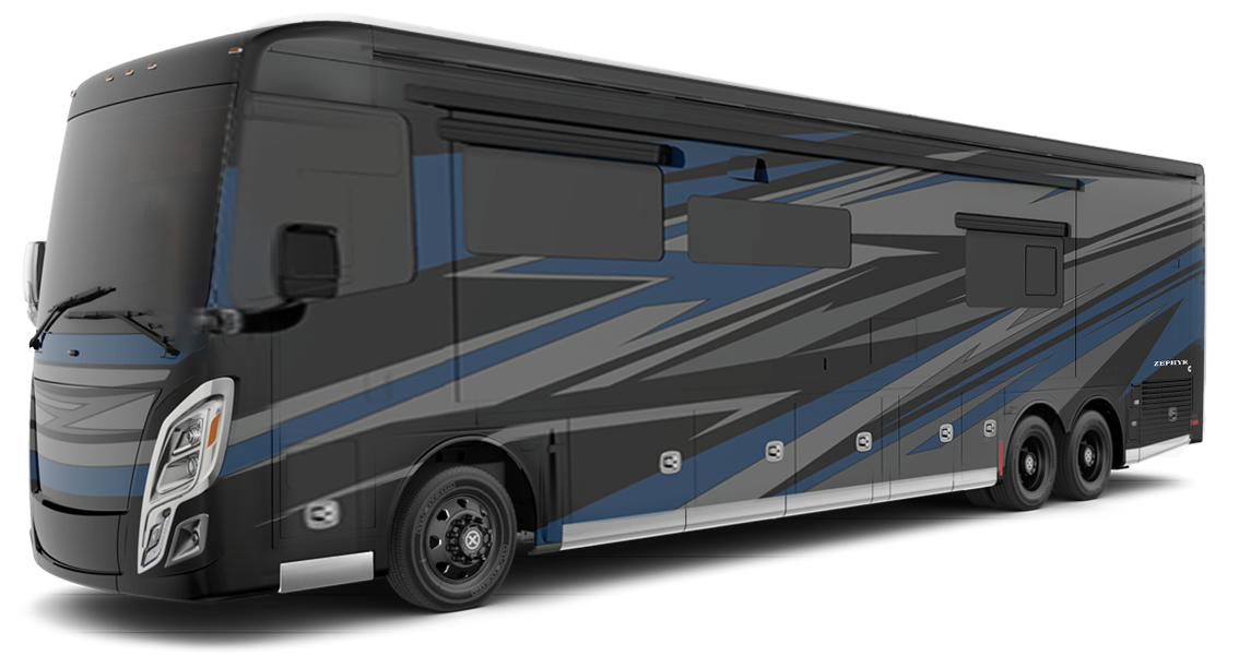 2026 Tiffin Zephyr with Midnight Paint