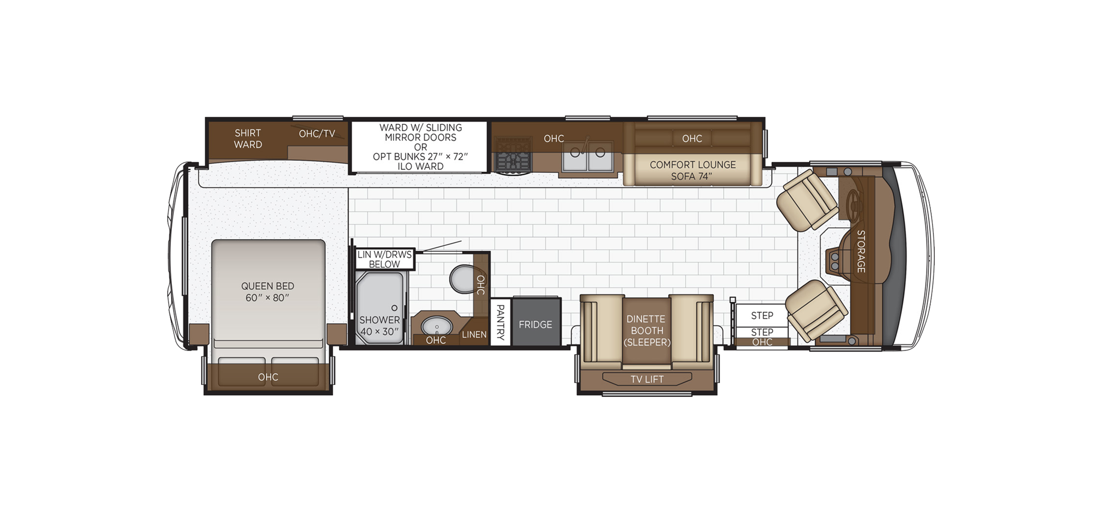 Bay Star Sport Floor Plan 3315