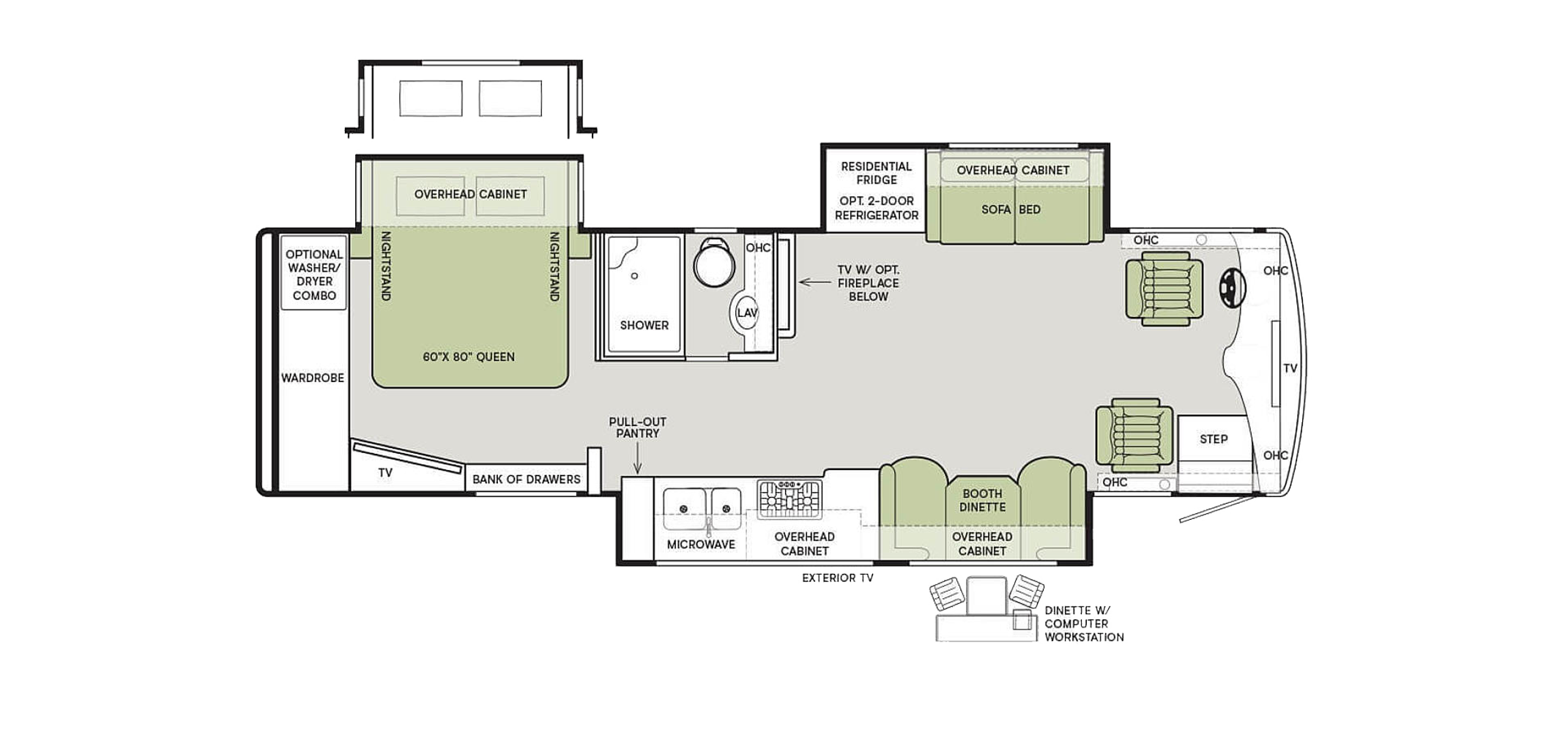 Allegro Breeze Floor Plan 31 BR