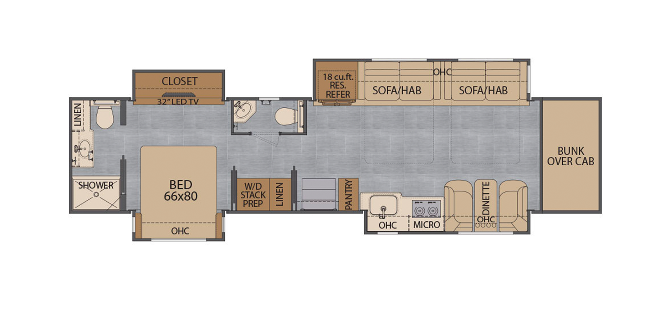 Classic 45CMR Floor Plan