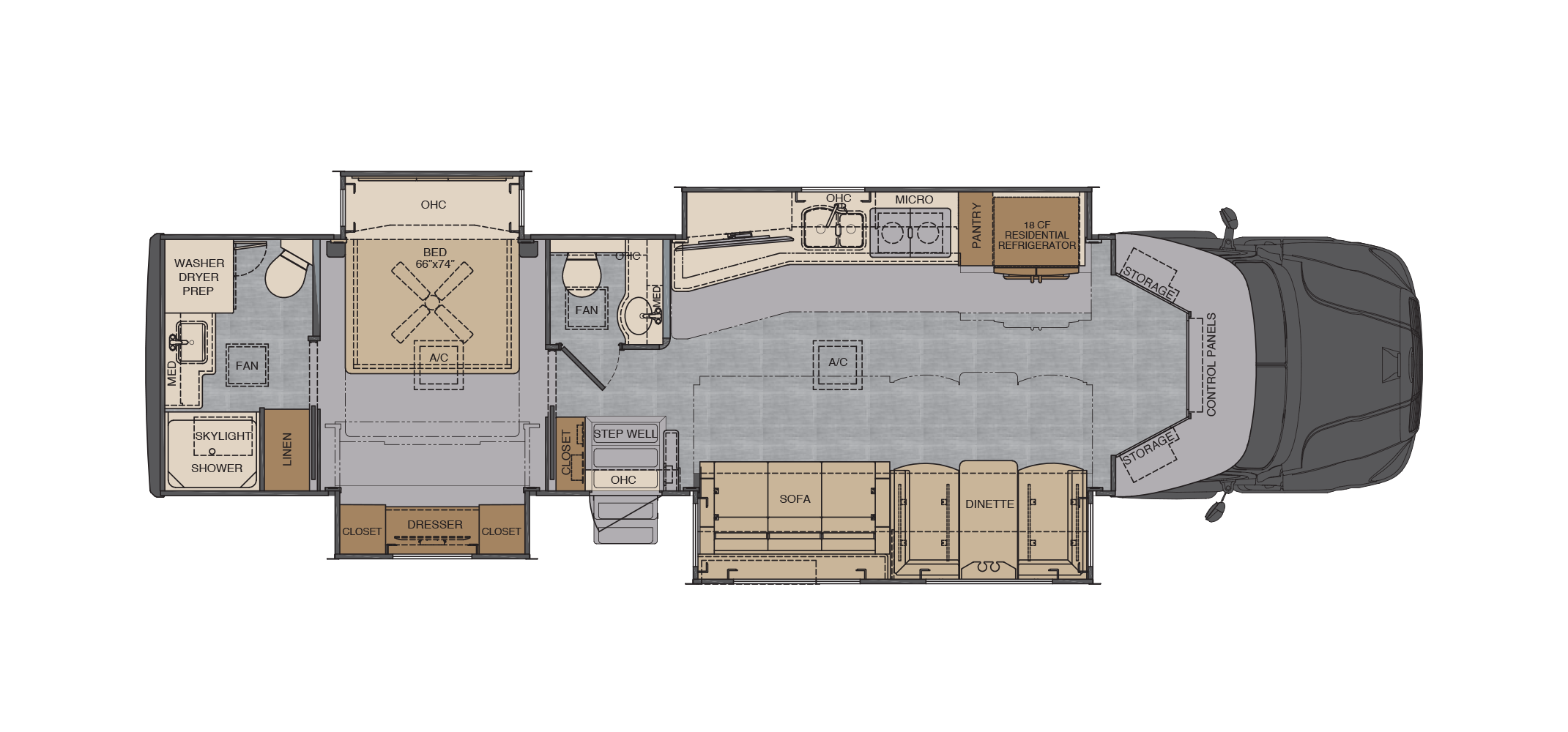 Explorer Floor Plan 40ERB