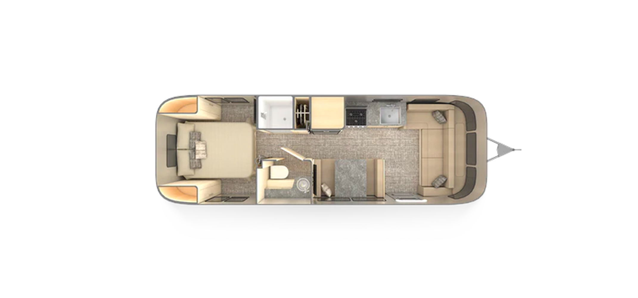 Flying Cloud 28RB Floor Plan