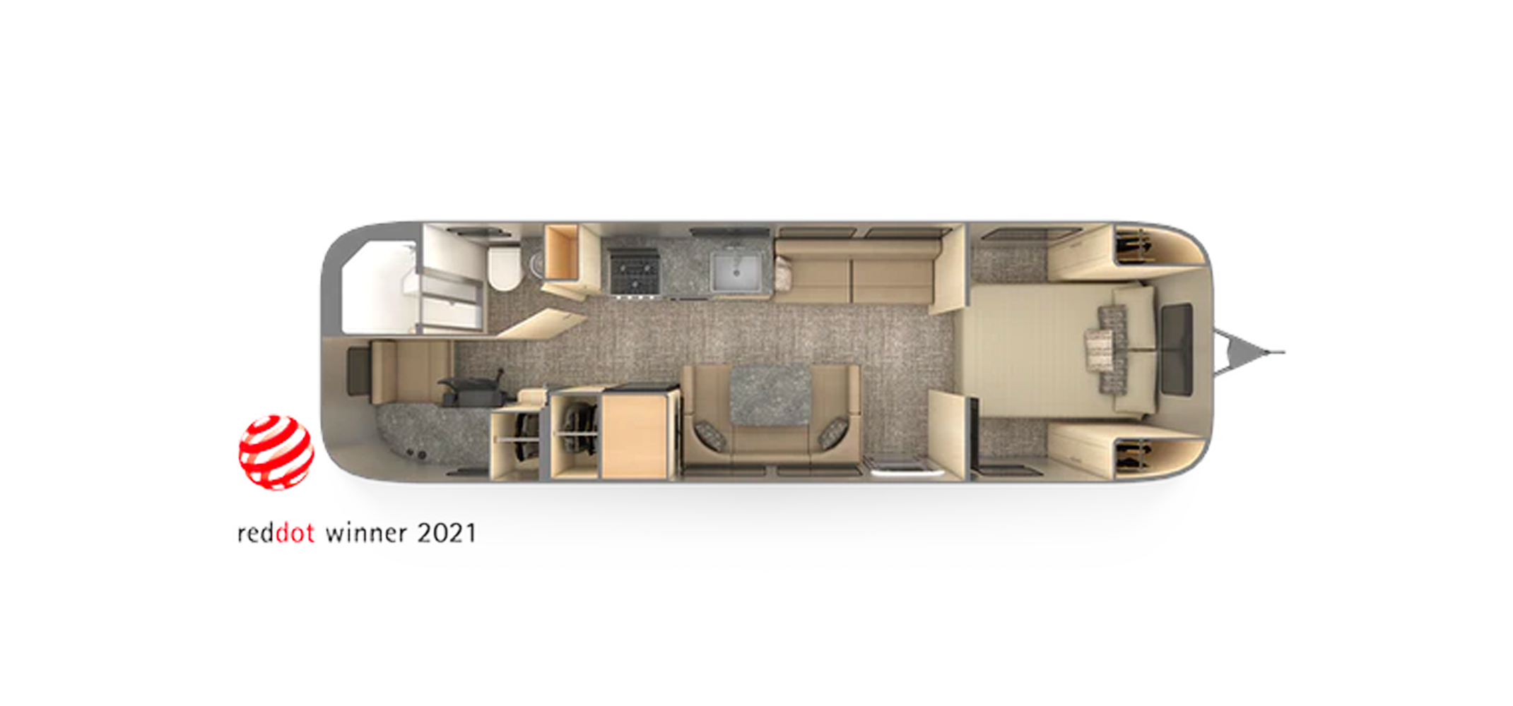 Flying Cloud 30FB Office Floor Plan