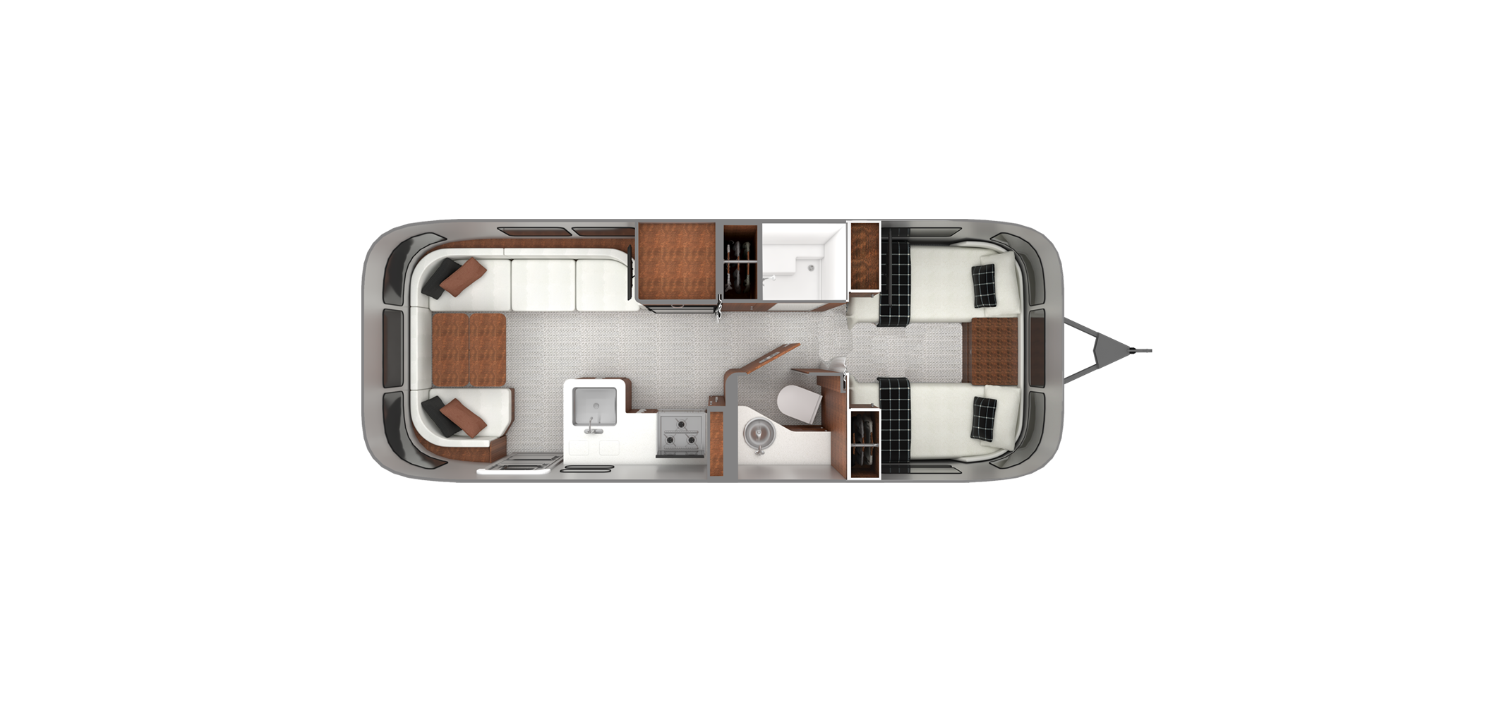 Globetrotter Floor Plan 25FB Twin