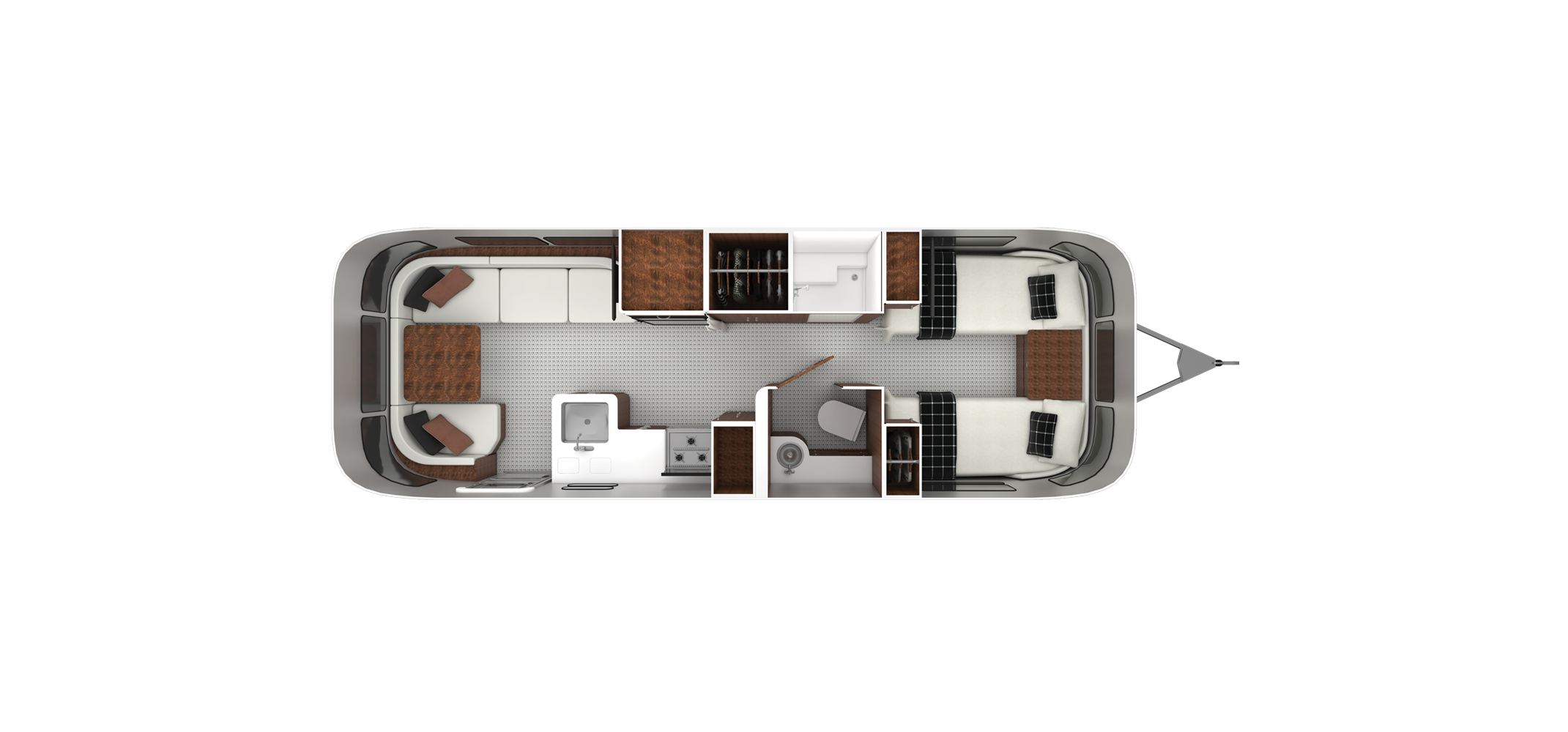 Globetrotter Floor Plan 27FB Twin