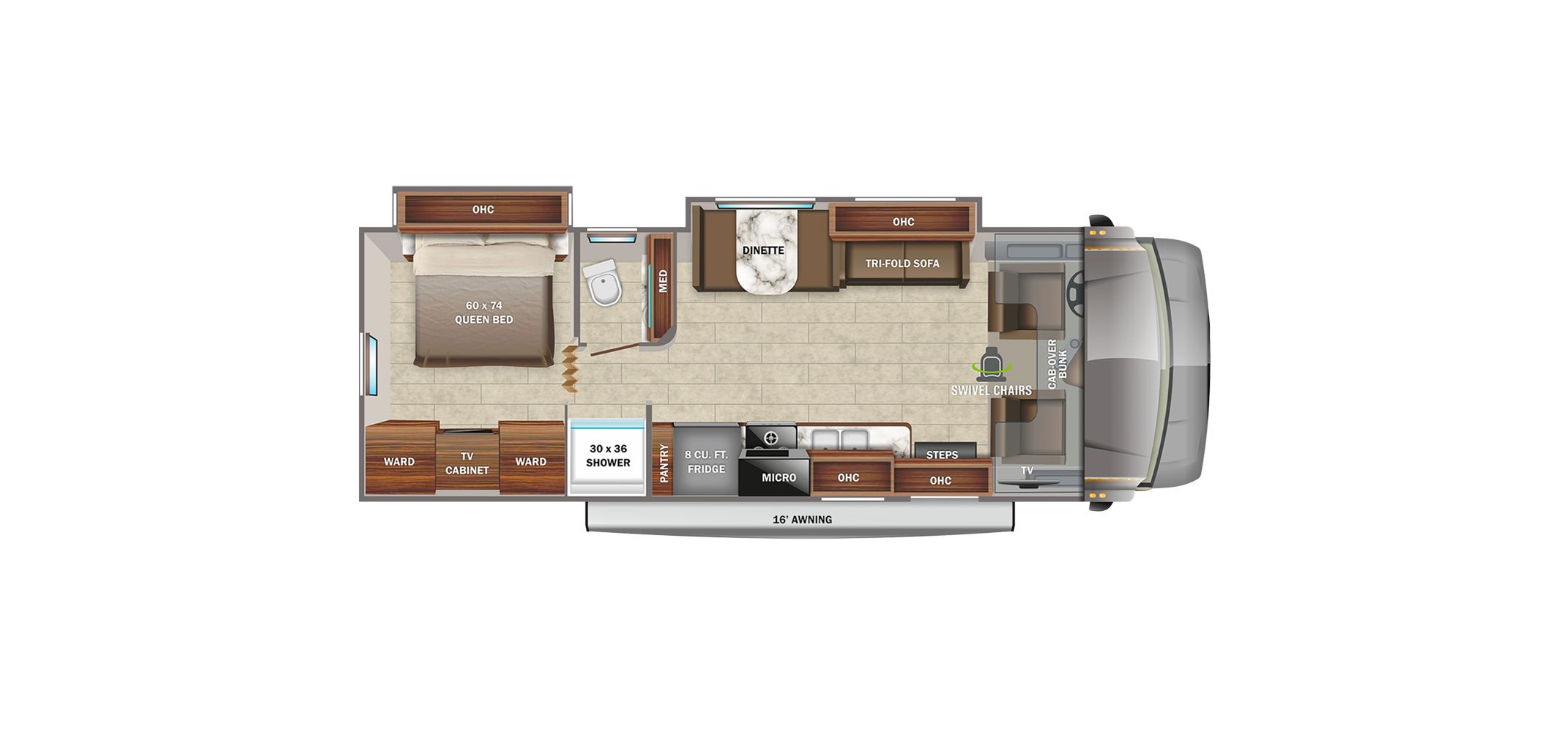 Greyhawk 29MV Floor Plan