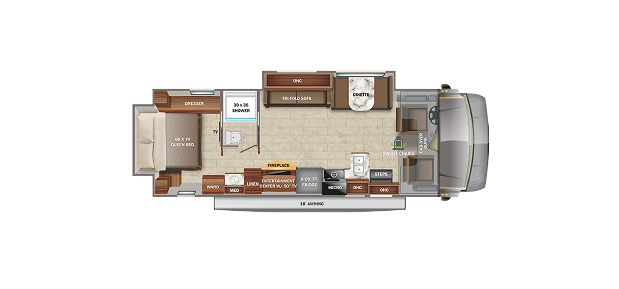 Greyhawk 30Z Floor Plan