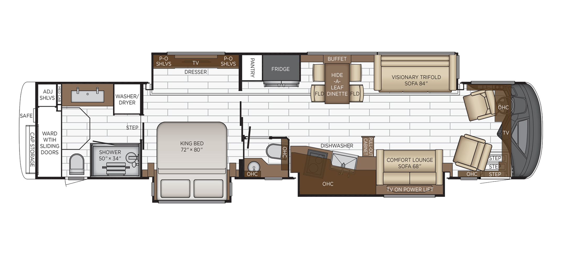 King Aire Floor Plan 4531