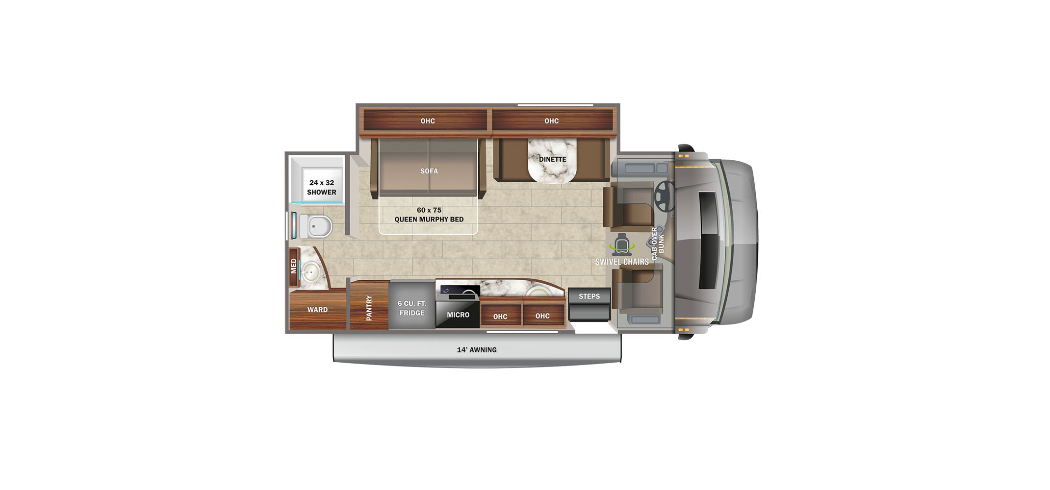 Melbourne Prestige 24RP Floor Plan