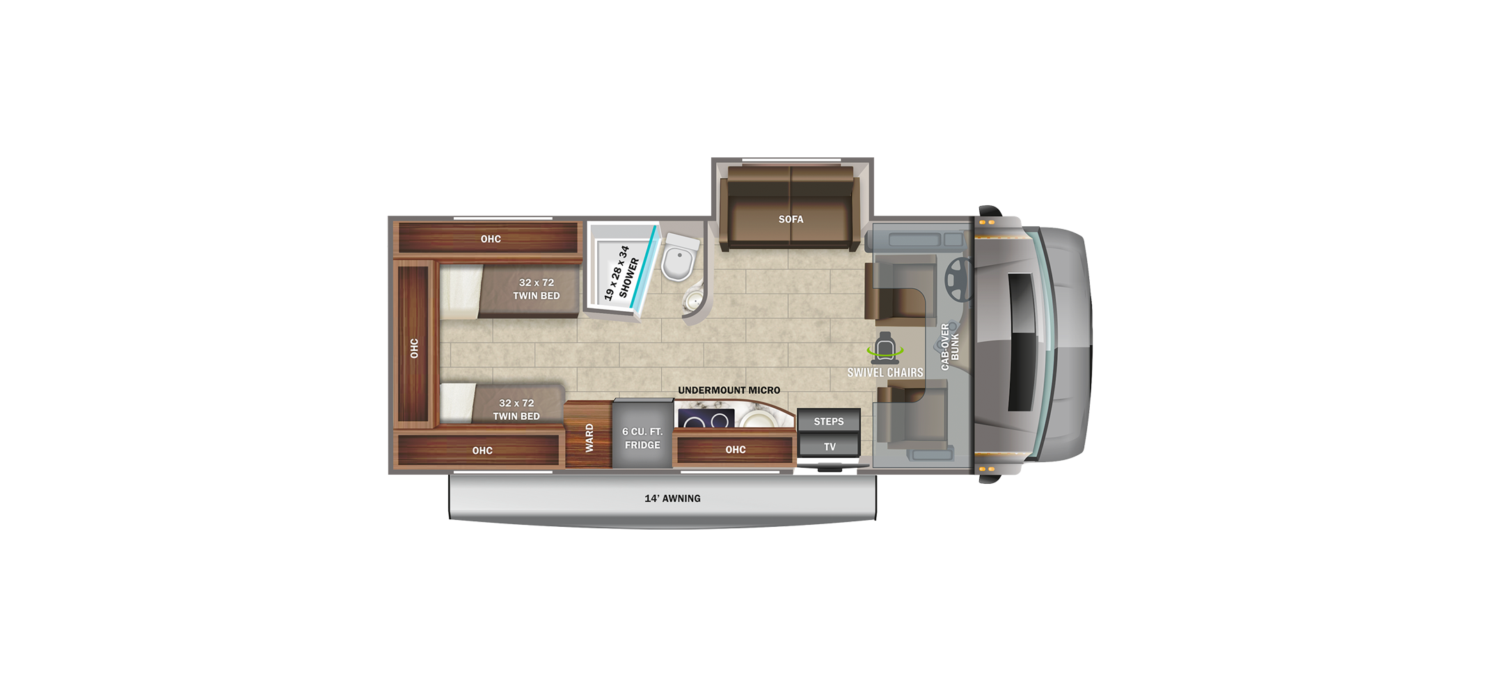 Melbourne Prestige 24TP Floor Plan