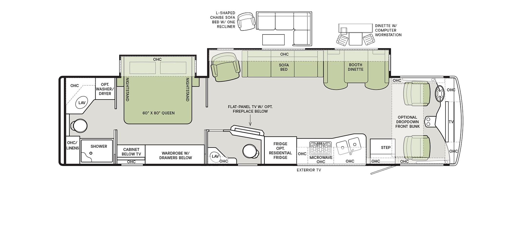 Open Road Floor Plan 36 LA