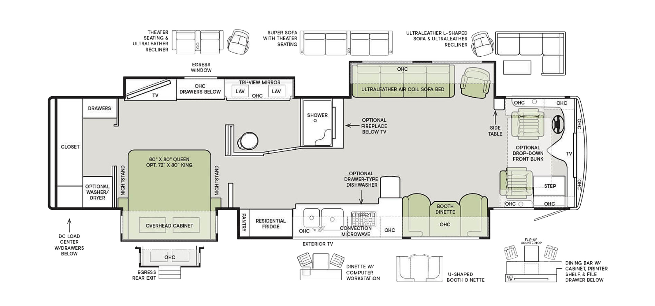 Phaeton Floor Plan 40 AH