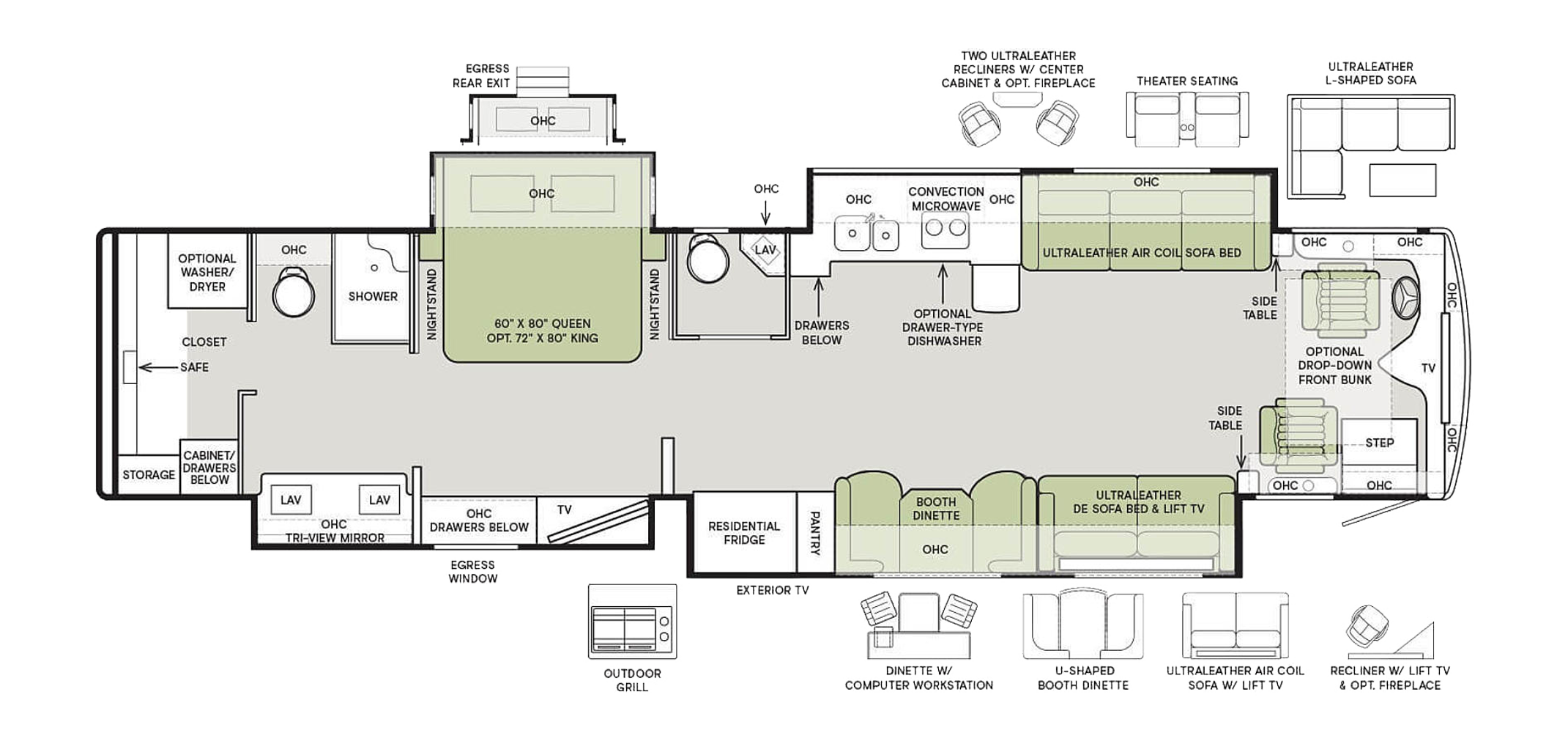 Phaeton Floor Plan 44 OH