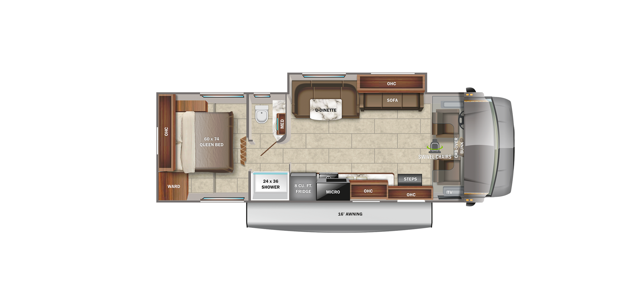 Redhawk 29XK Floor Plan