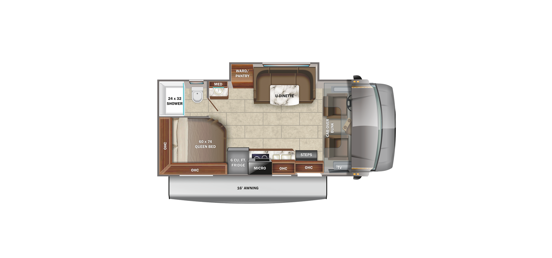 Redhawk SE 22A Floor Plan