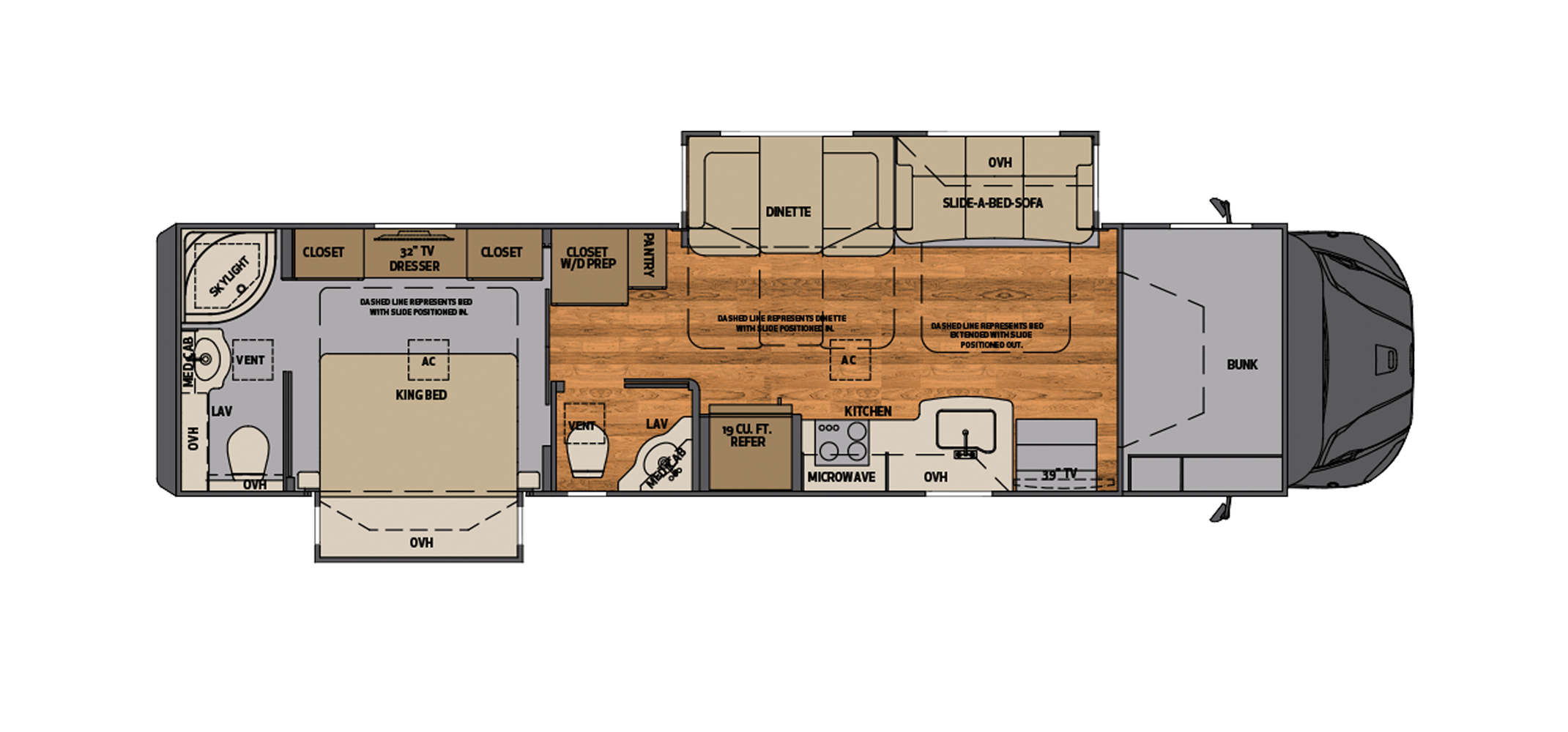 Valencia 38RB Floor Plan