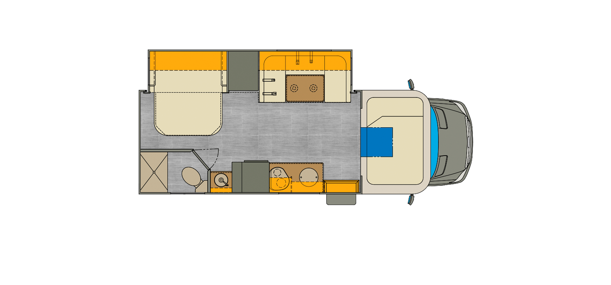 Vienna 25FWC Floor Plan