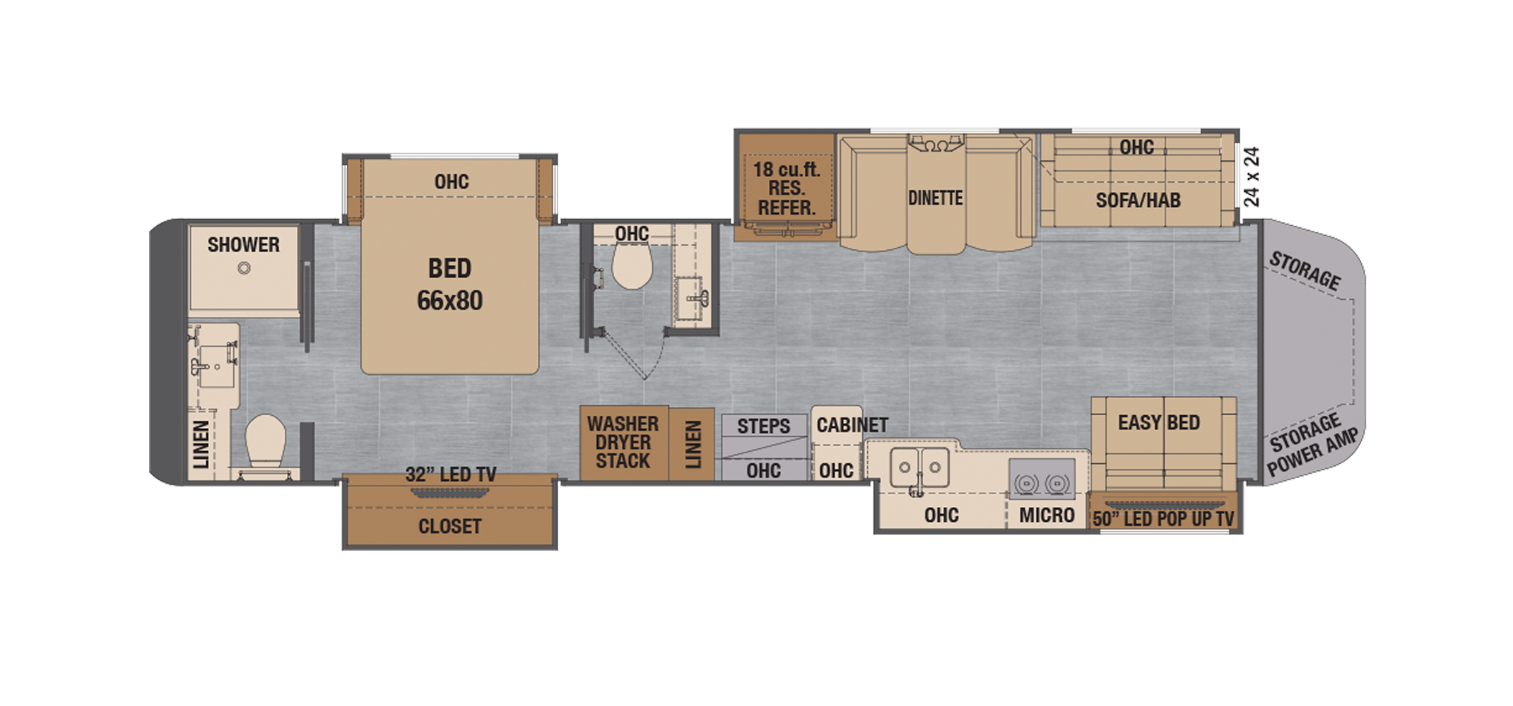 XL X45DBM Floor Plan