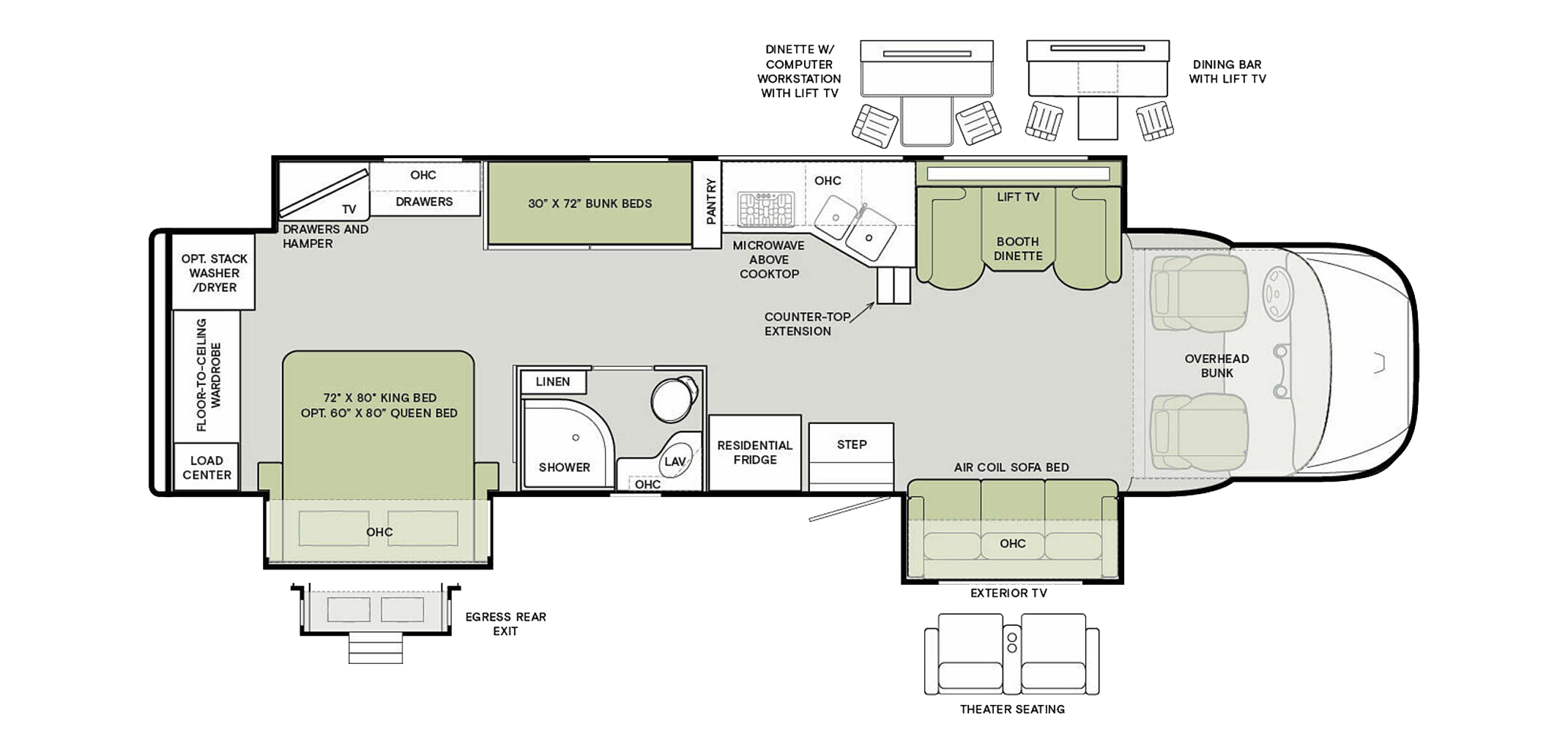 23 Allegro Bay Floor Plan 38CB