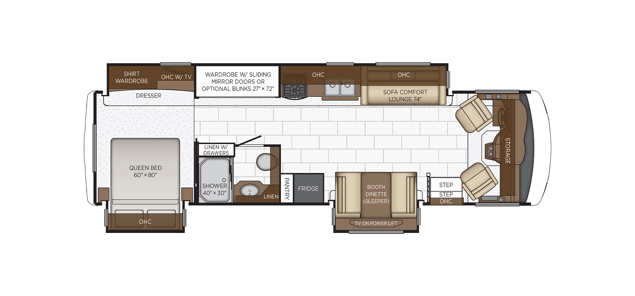 Bay Star Sport Floor Plan 3315