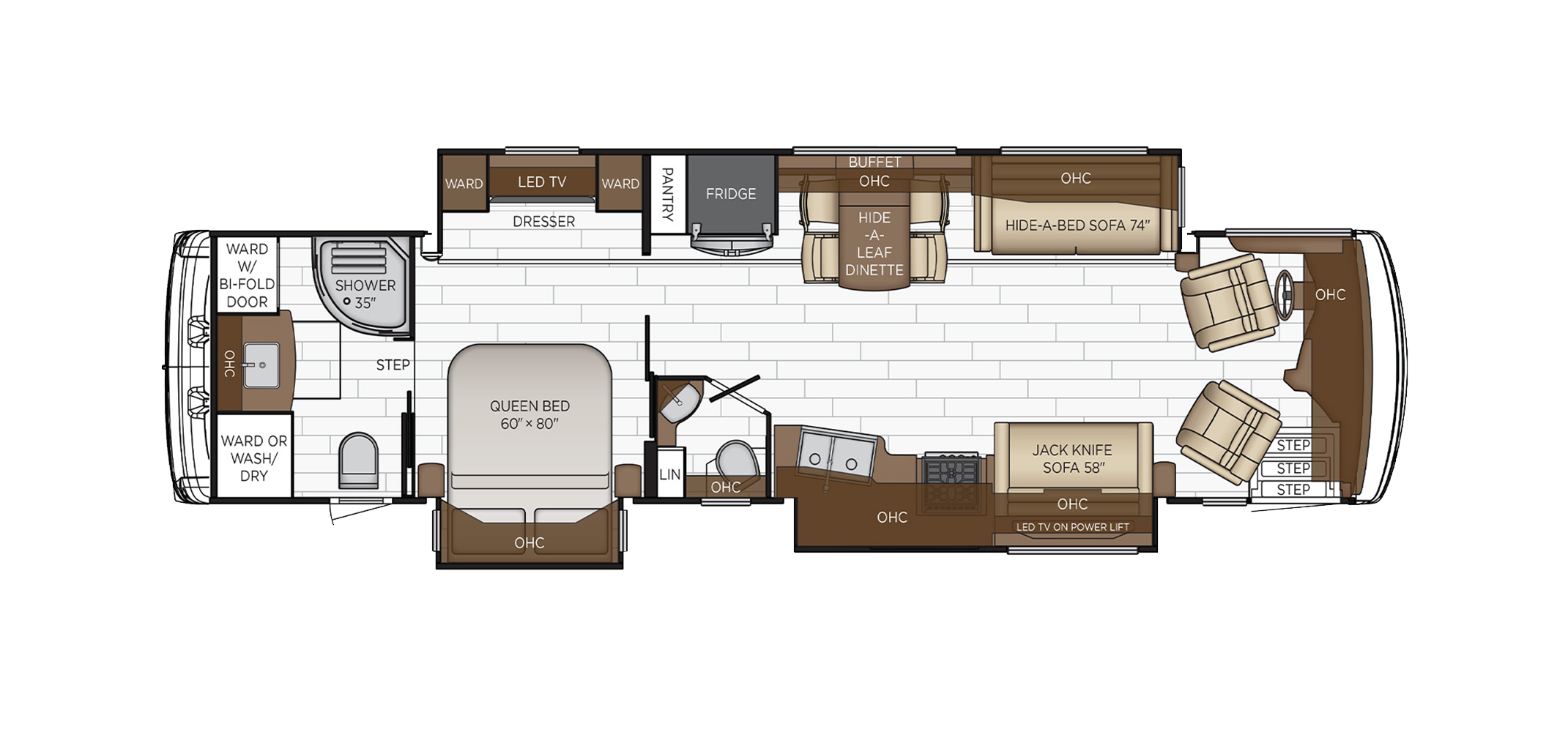 Dutch Star Floor Plan 3736