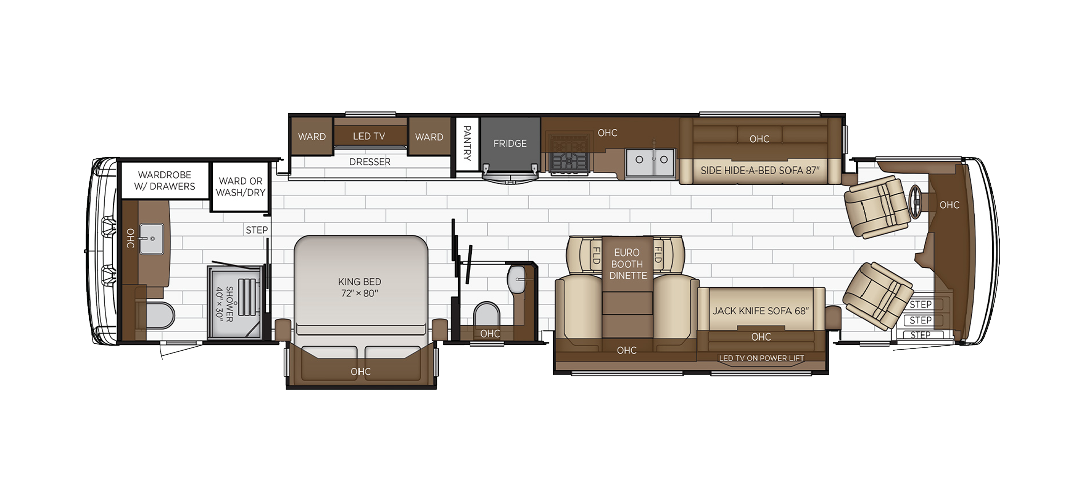 Dutch Star Floor Plan 4071