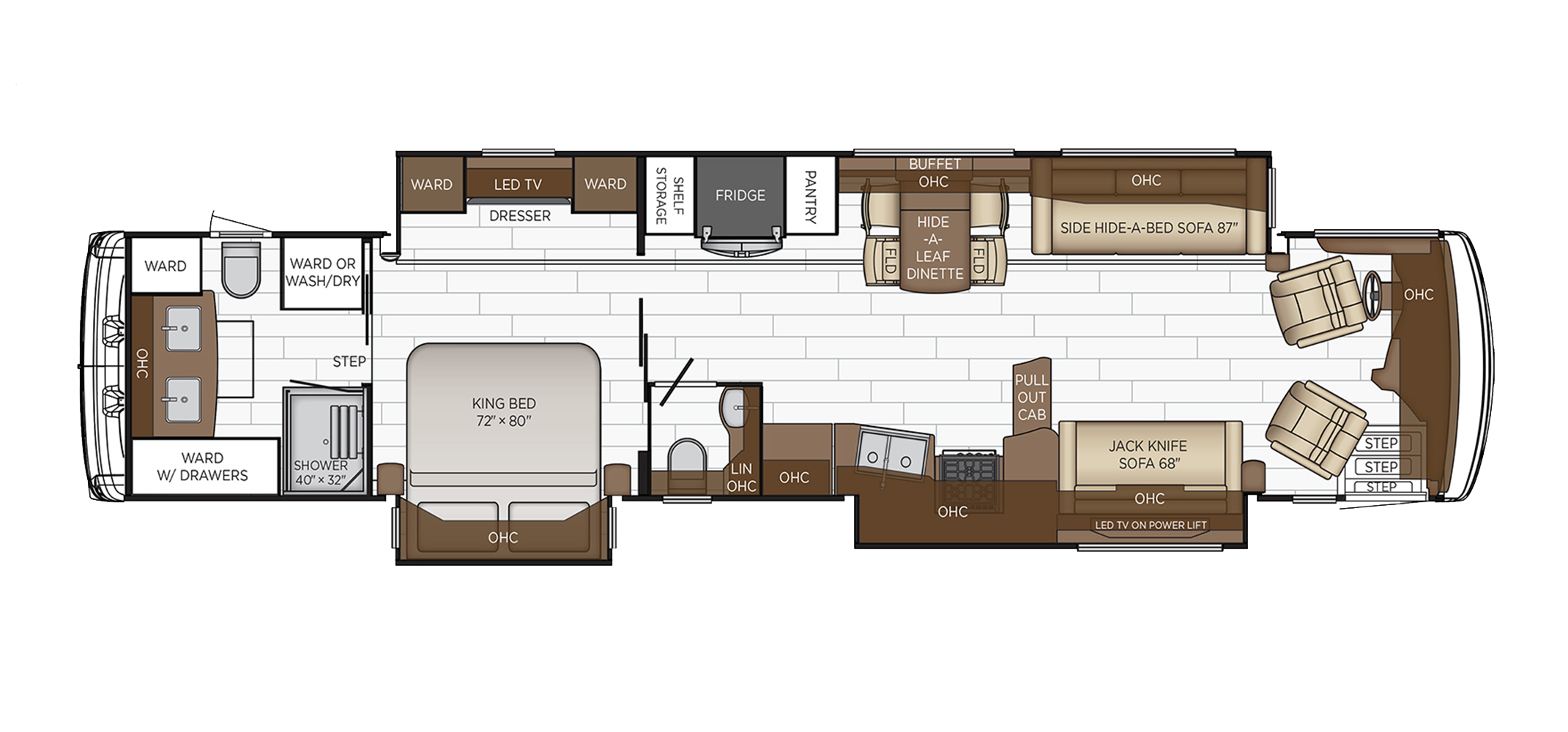 Dutch Star Floor Plan 4325