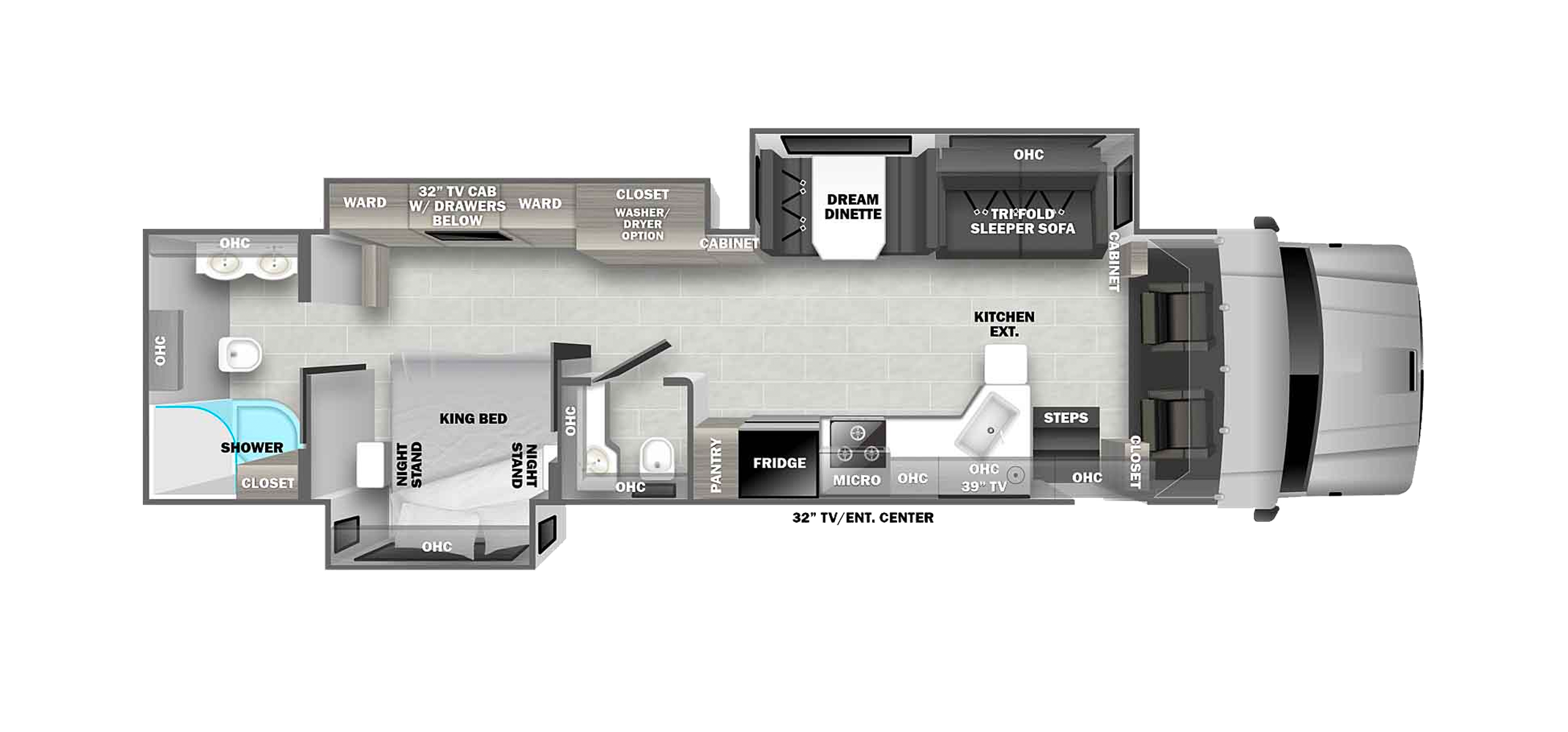 Dynaquest XL 37RB Floor Plan