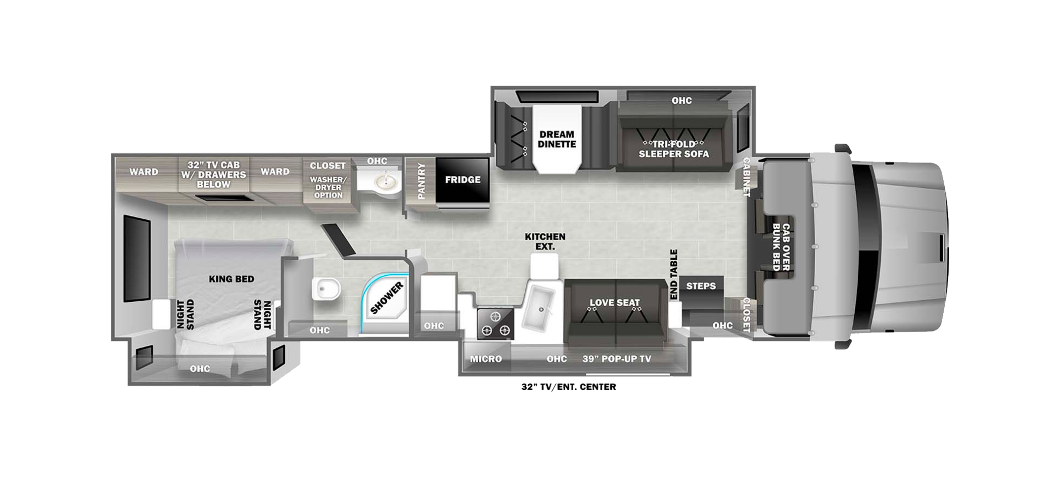 Force 37TS Floor Plan