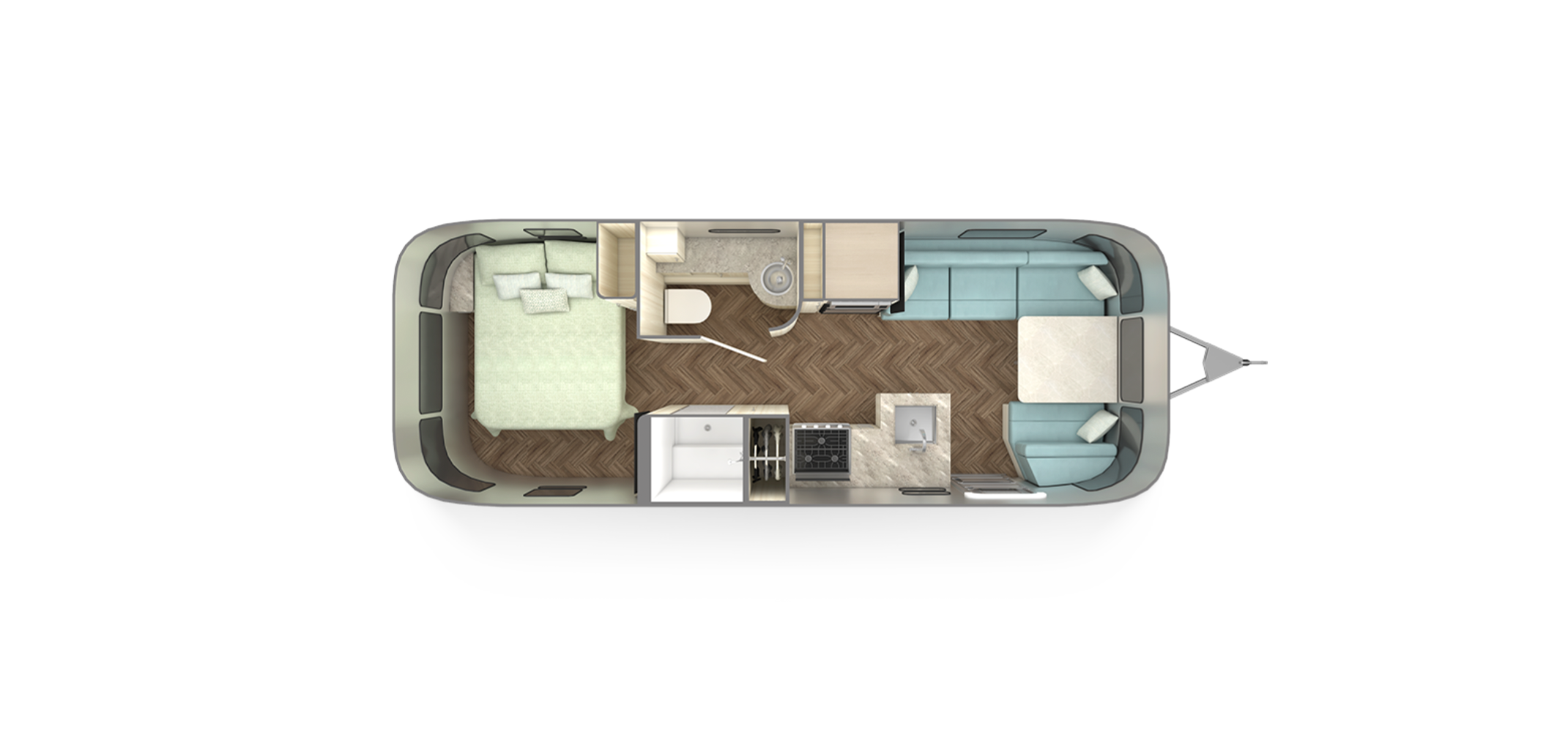 International 25RB Floor Plan