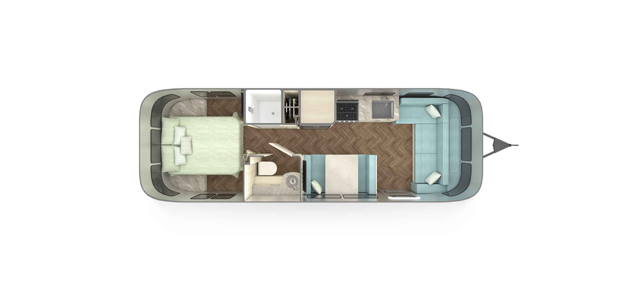 International 28RB Floor Plan