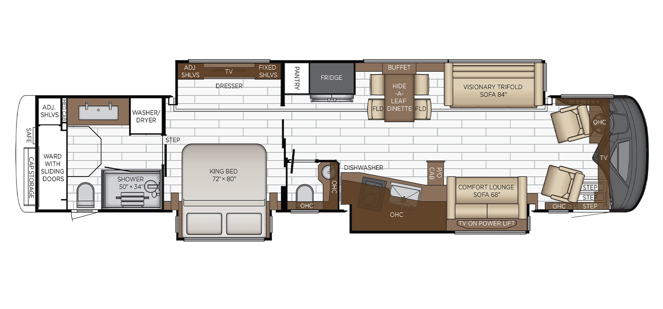 King Aire Floor Plan 4531