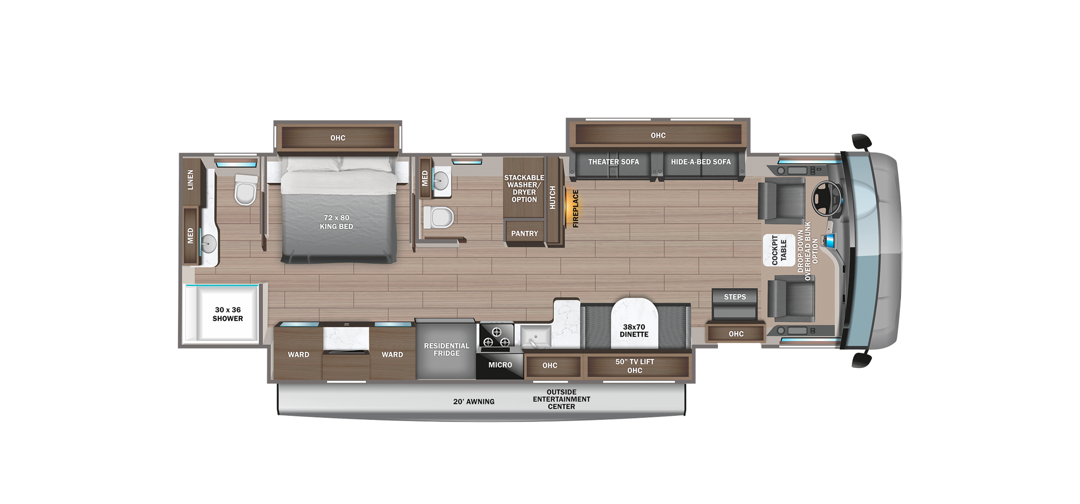 Precept 36C Floor Plan