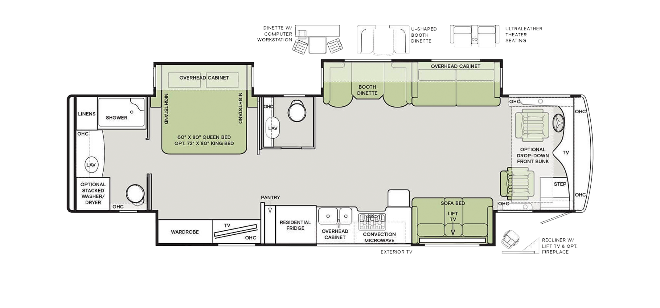 Allegro RED 360 37 BA Floor Plan