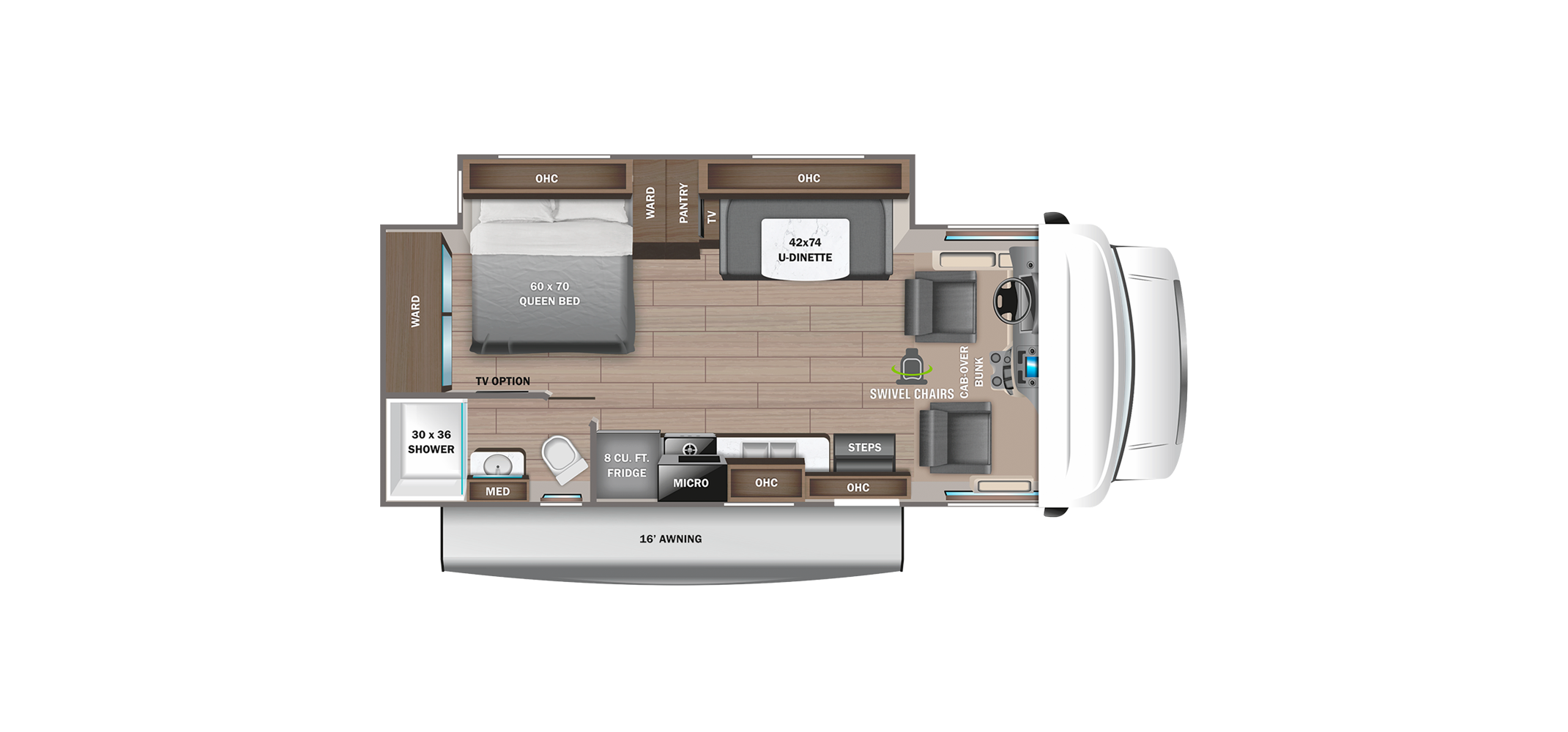 Redhawk 24B Floor Plan