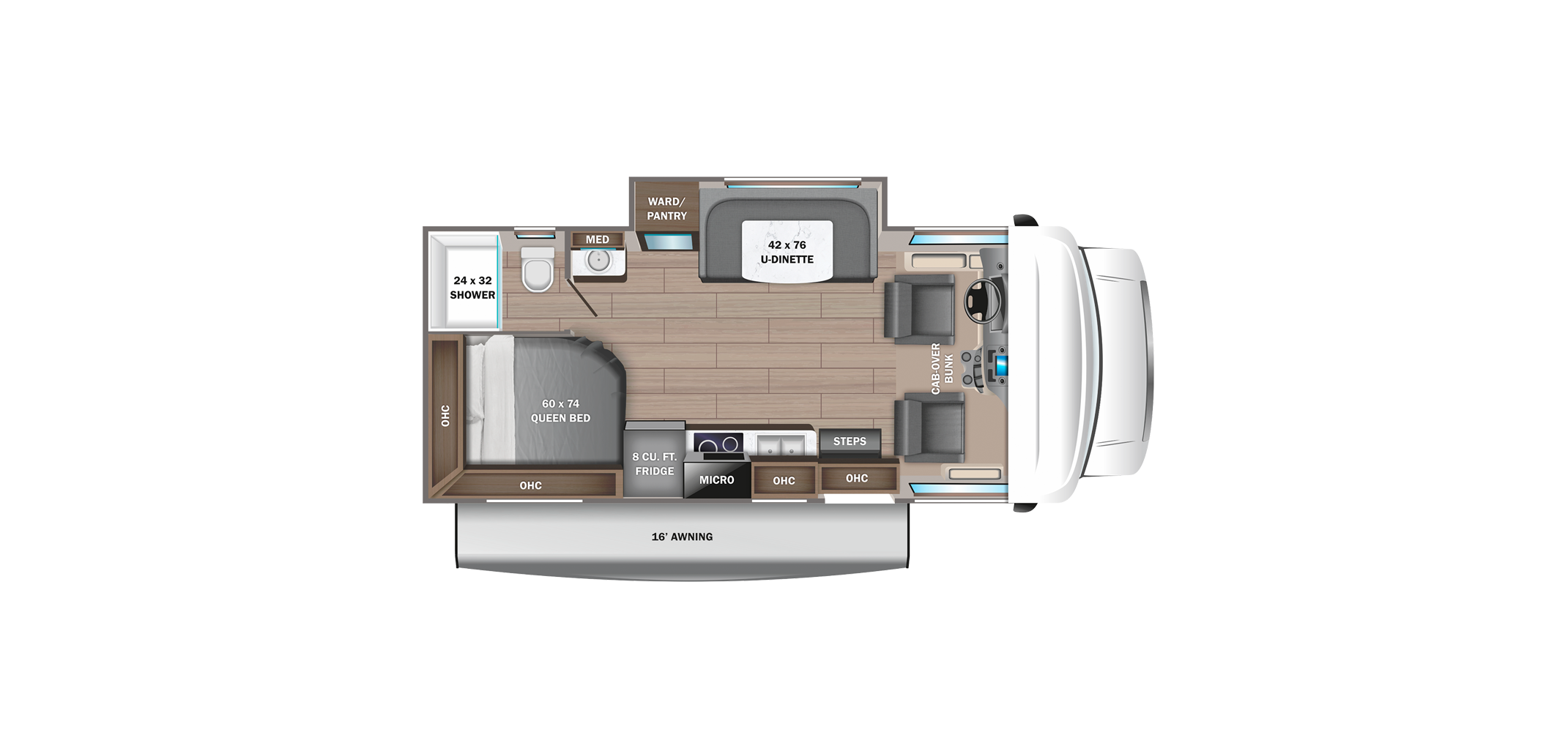 Redhawk SE 22A Floor Plan