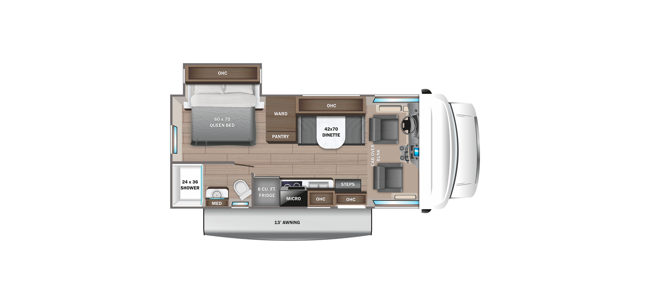 Redhawk SE 22C Floor Plan