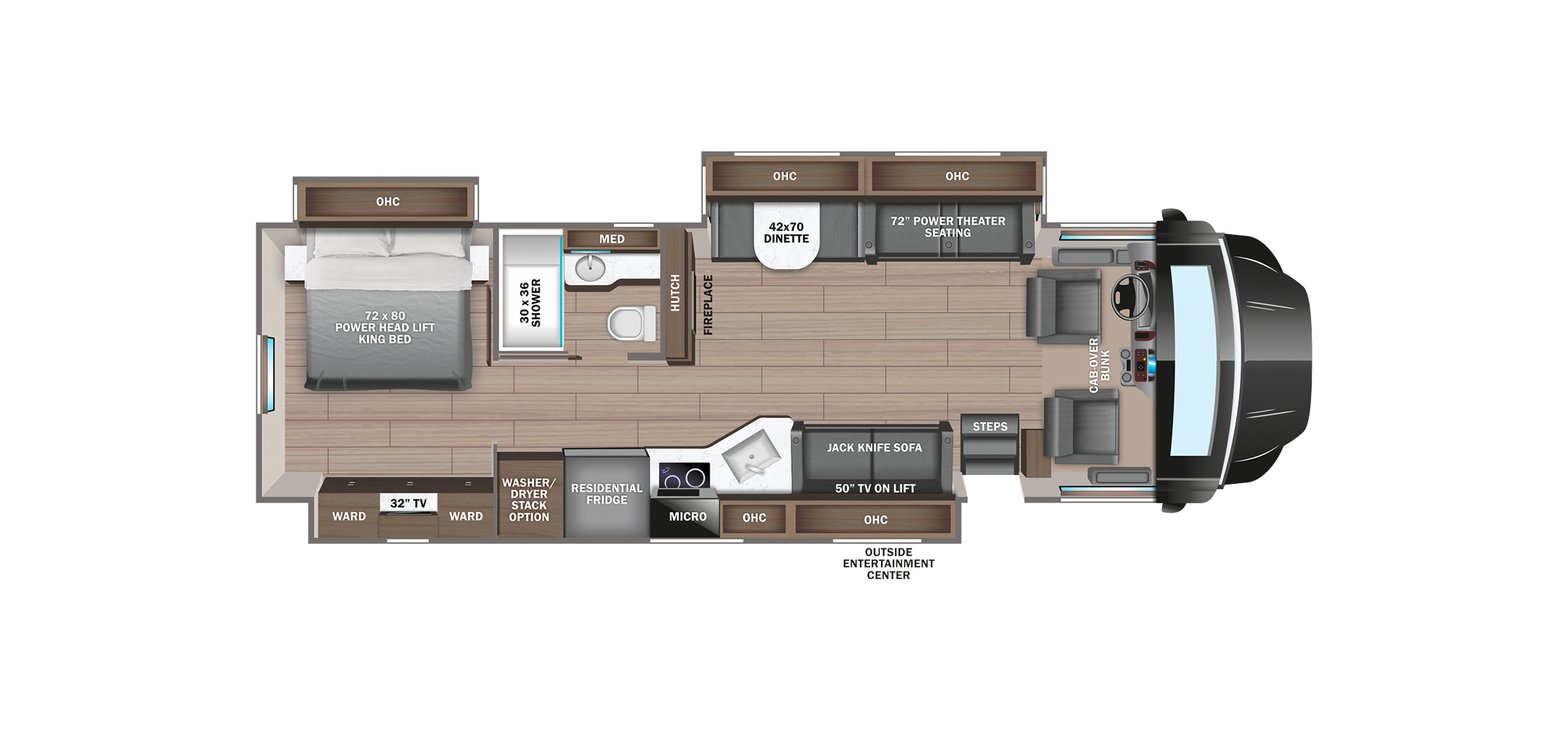 Seneca Prestige 37M Floor Plan