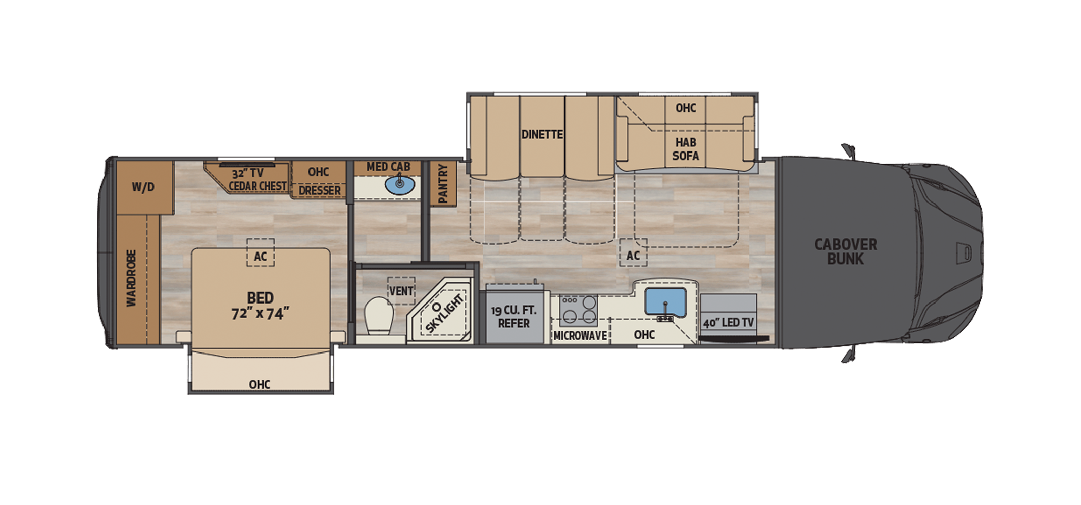 Valencia 38RW Floor Plan