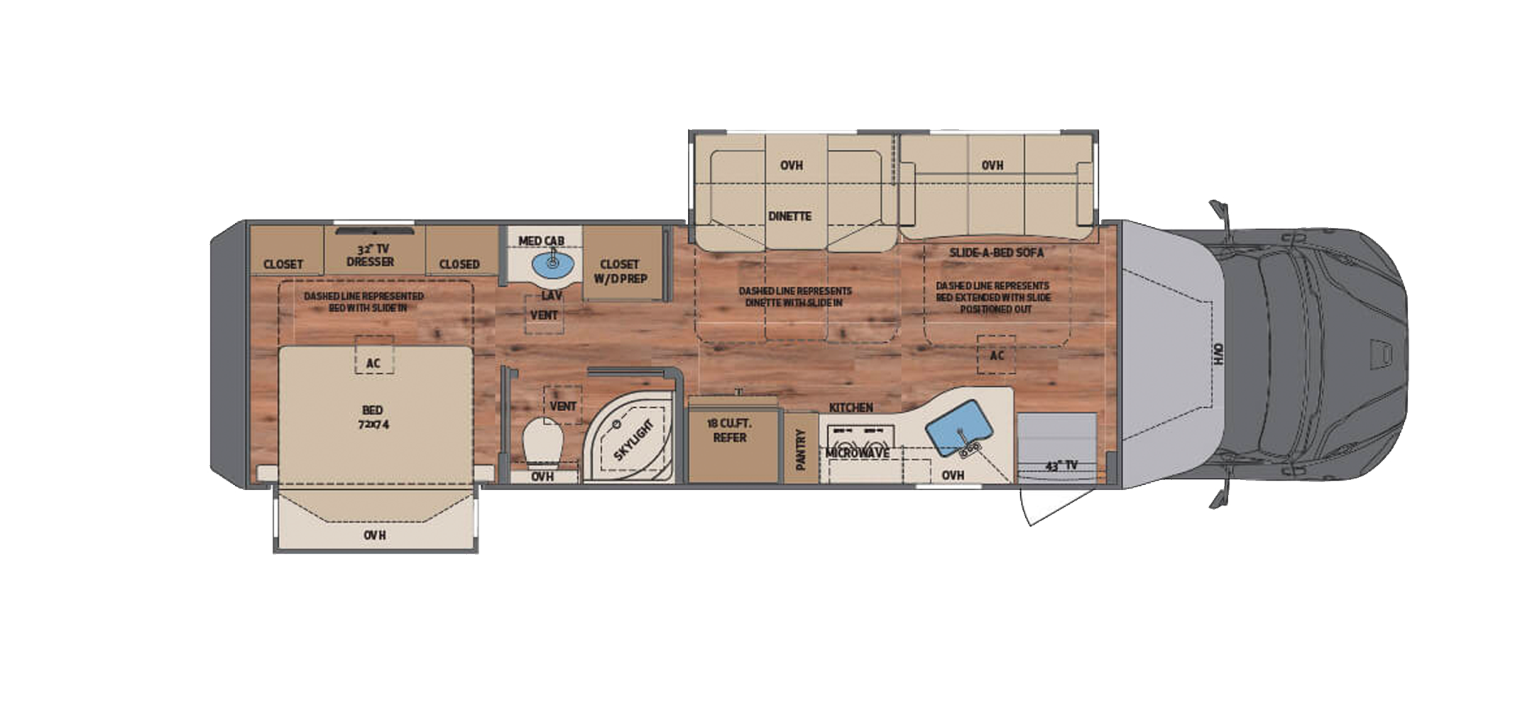 Verona Floor Plan 36VSB