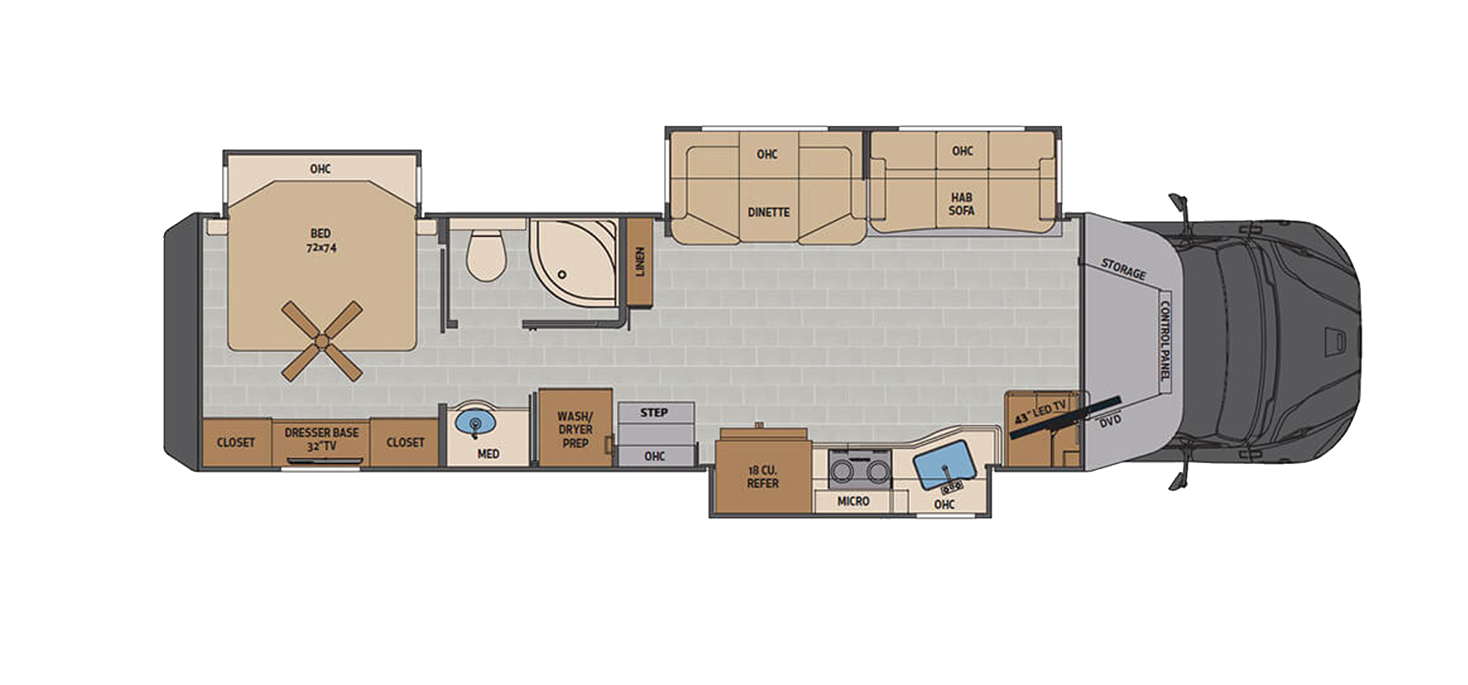 Verona LE 39LDG Floor Plan