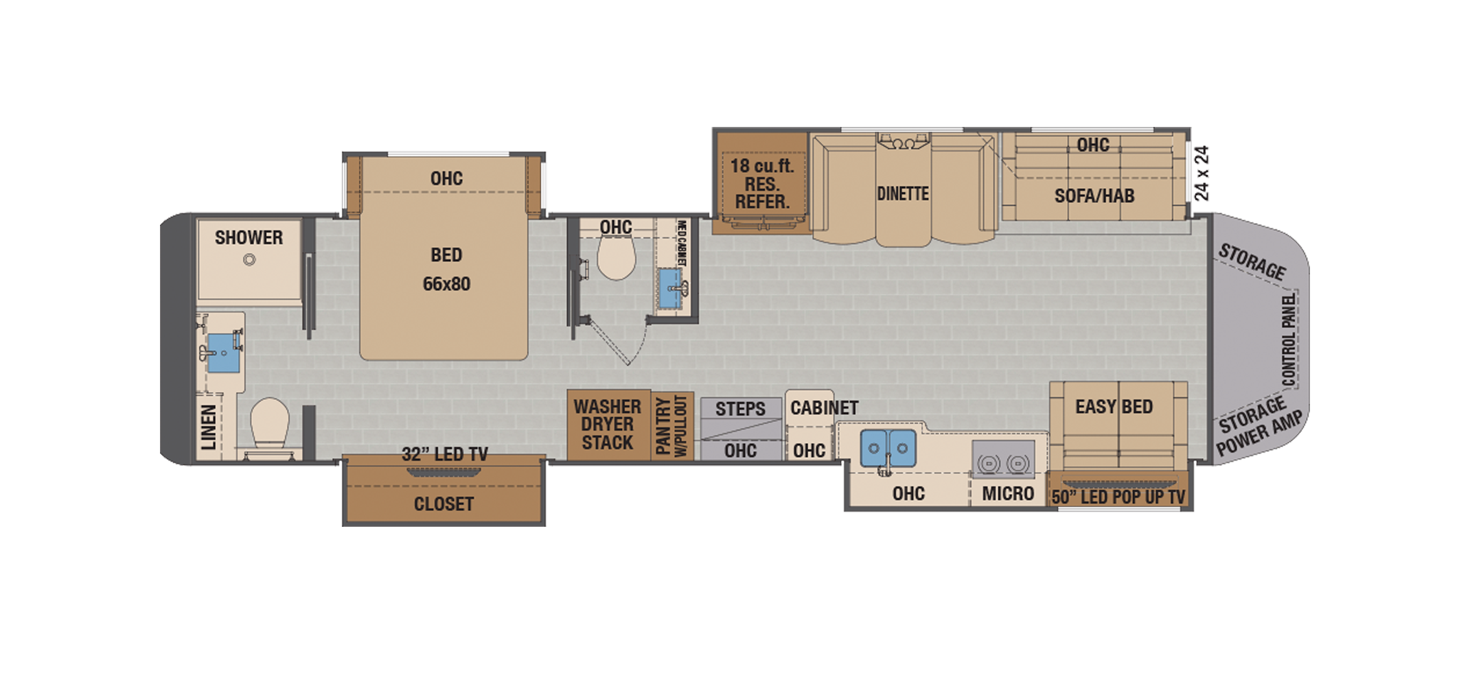 XL X45DBM Floor Plan