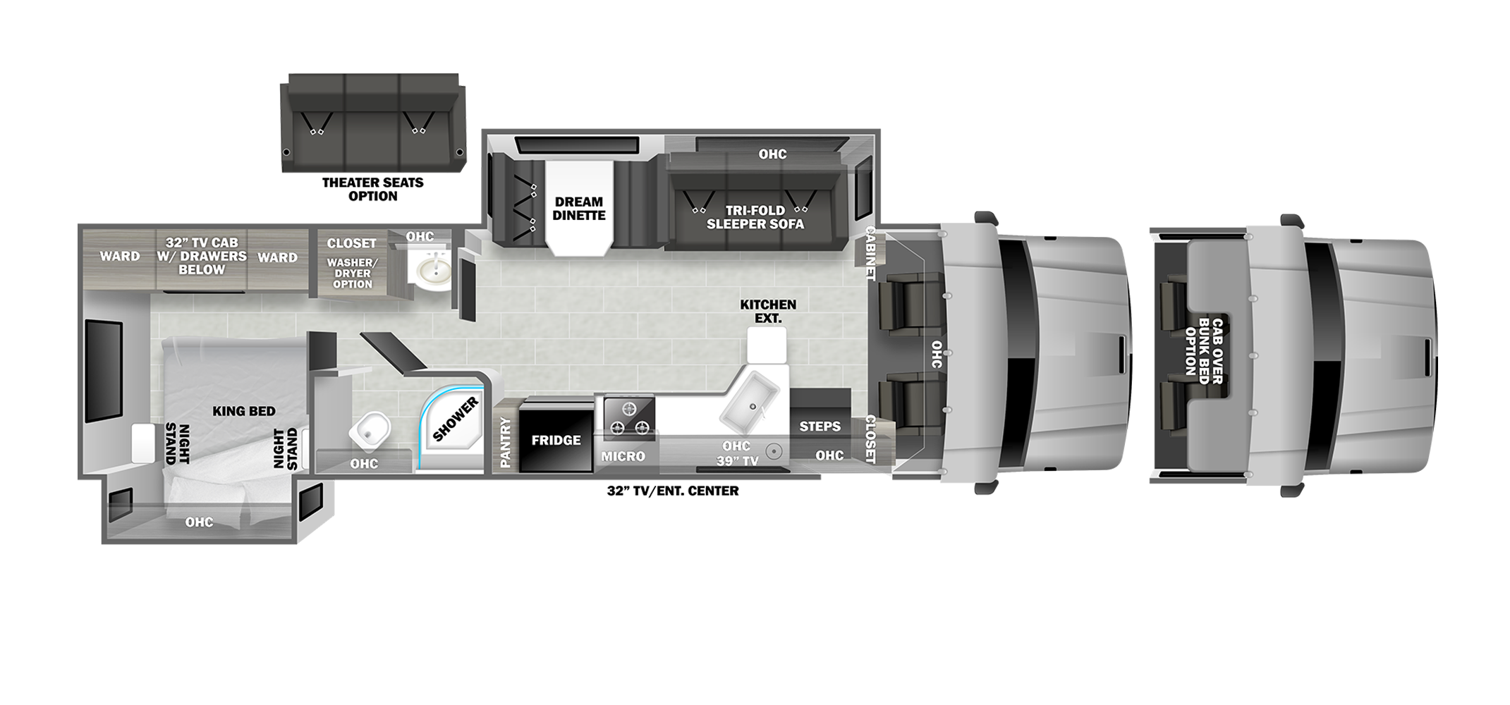 Dynaquest XL 3400KD Floor Plan