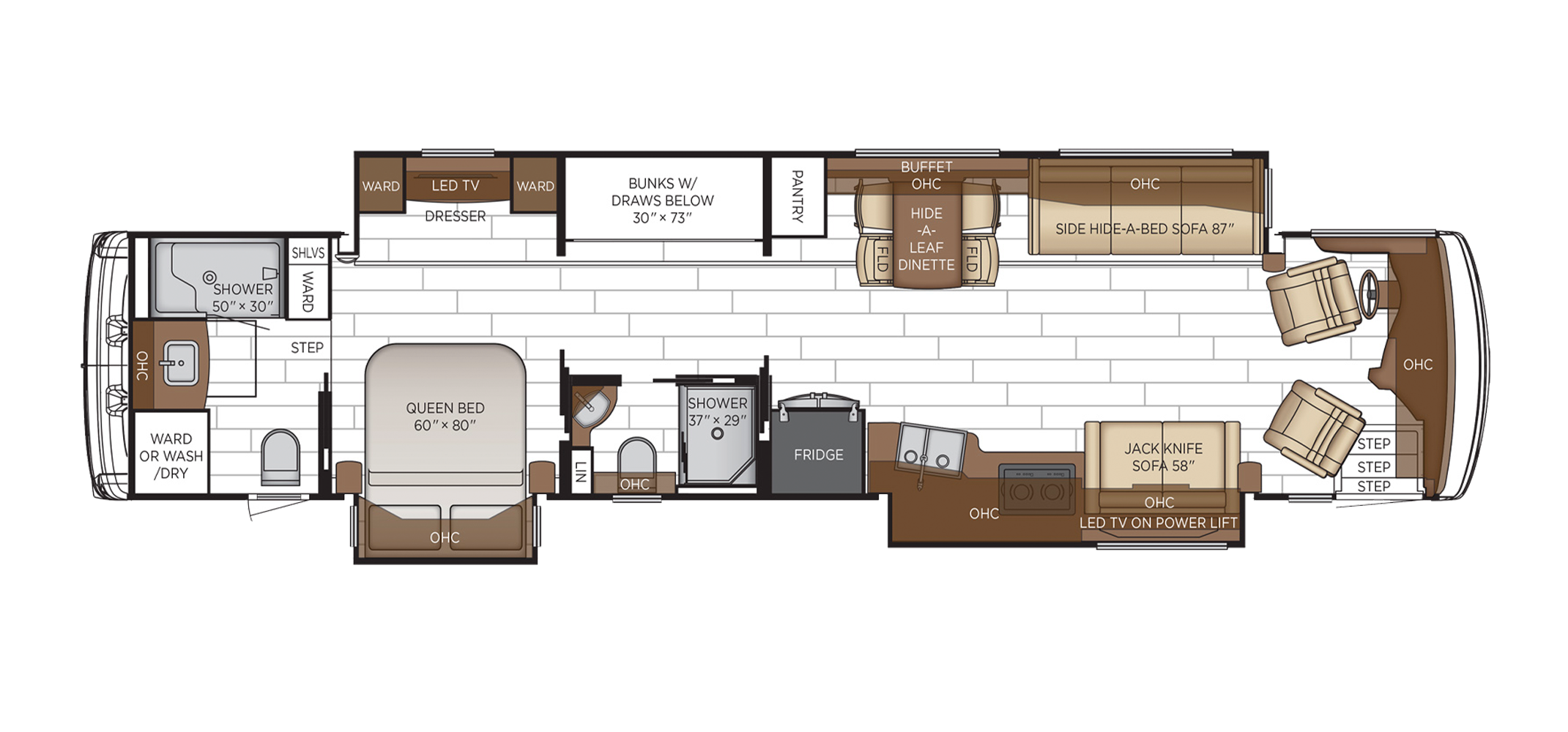 Dutch Star Floor Plan 4310