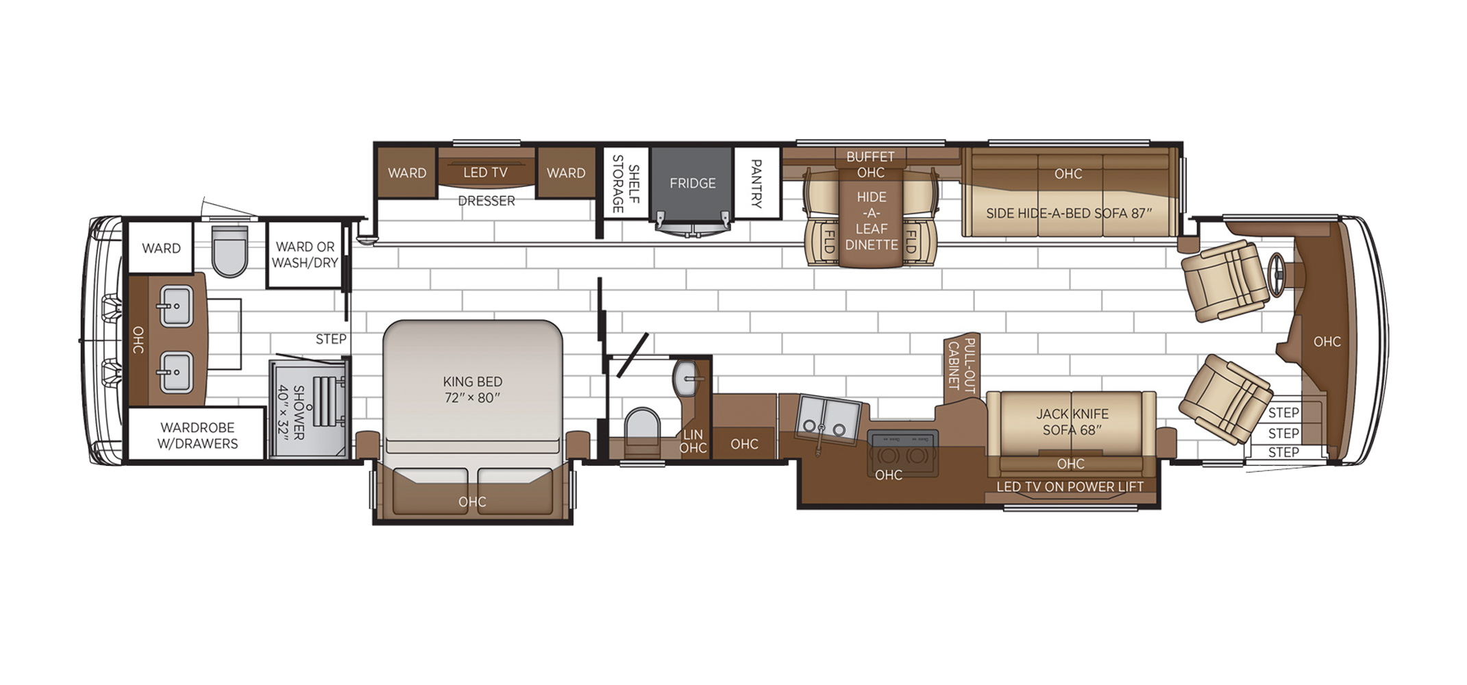 Dutch Star Floor Plan 4325