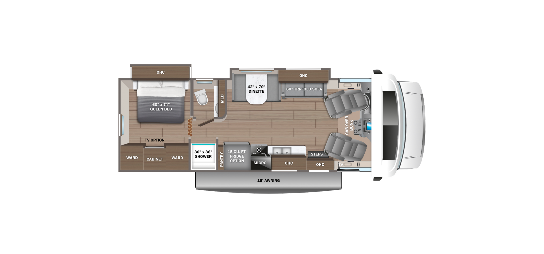 Greyhawk 29MV Floor Plan