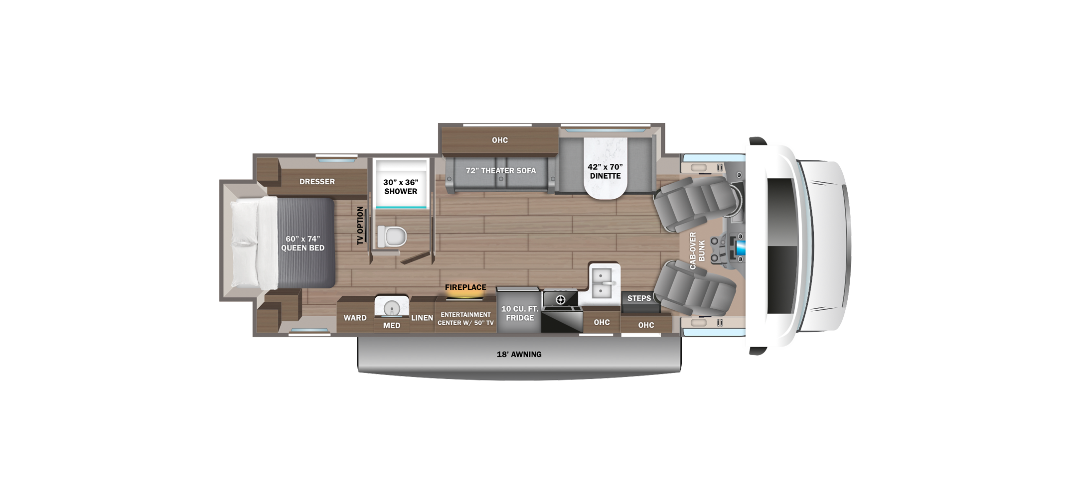 Greyhawk 30Z Floor Plan