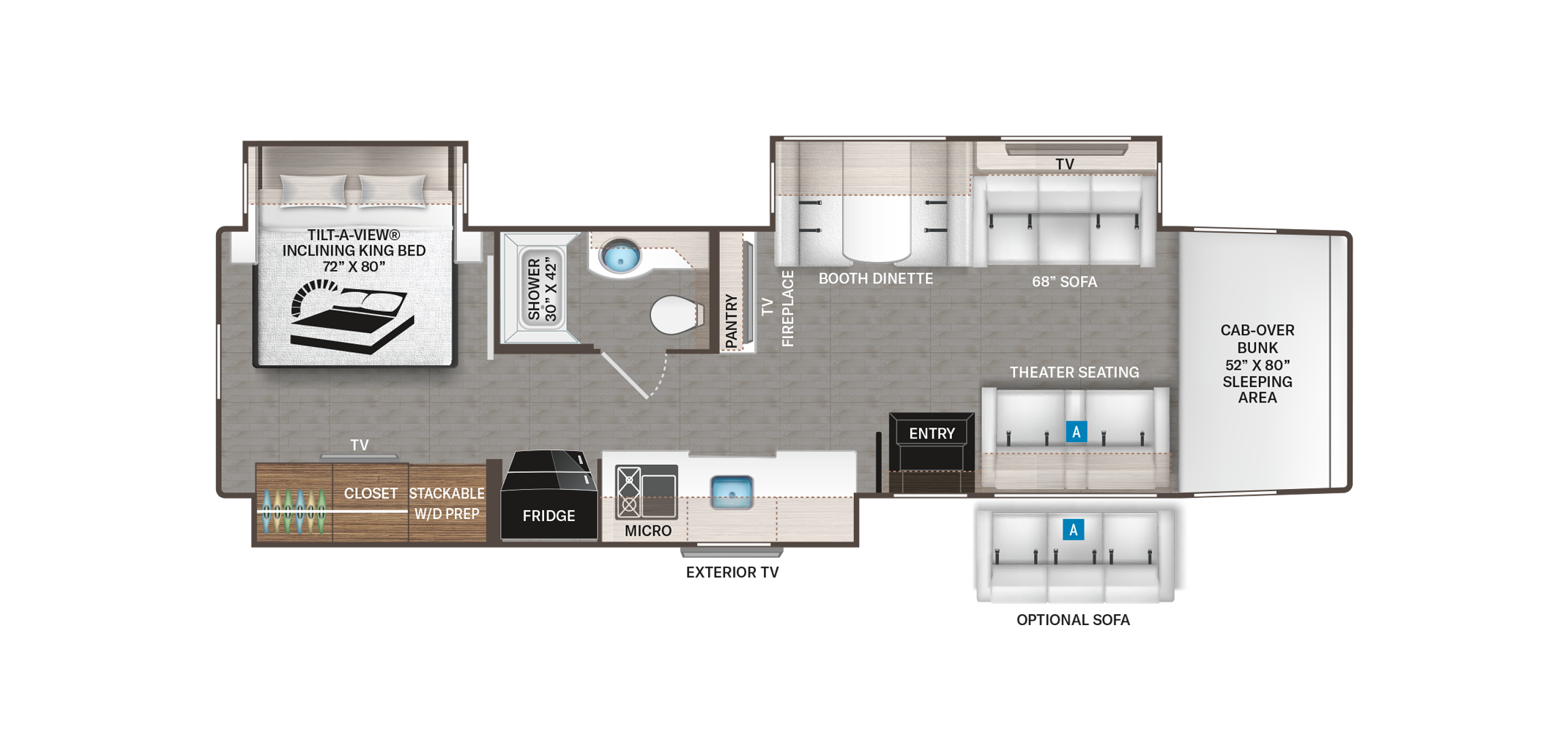 Inception 38FX Floor Plan