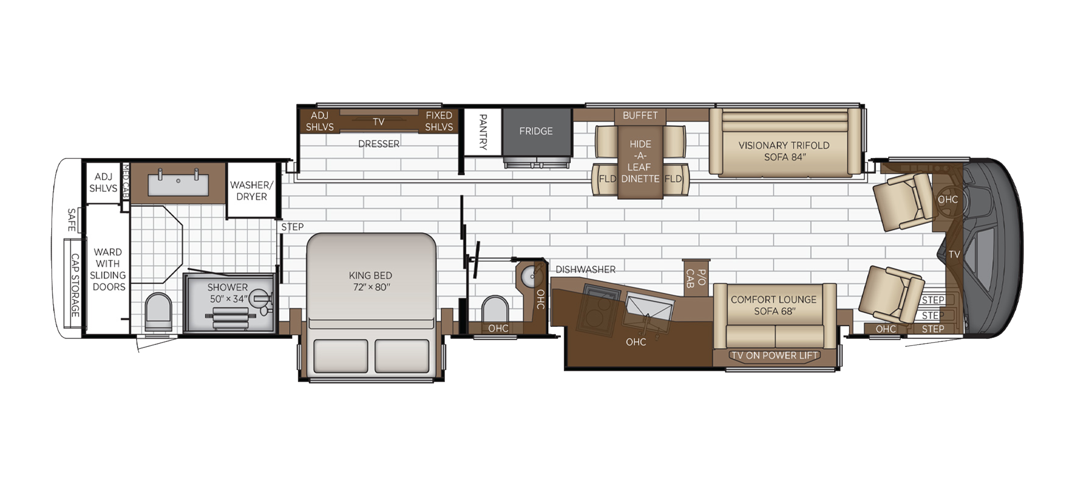 King Aire Floor Plan 4531